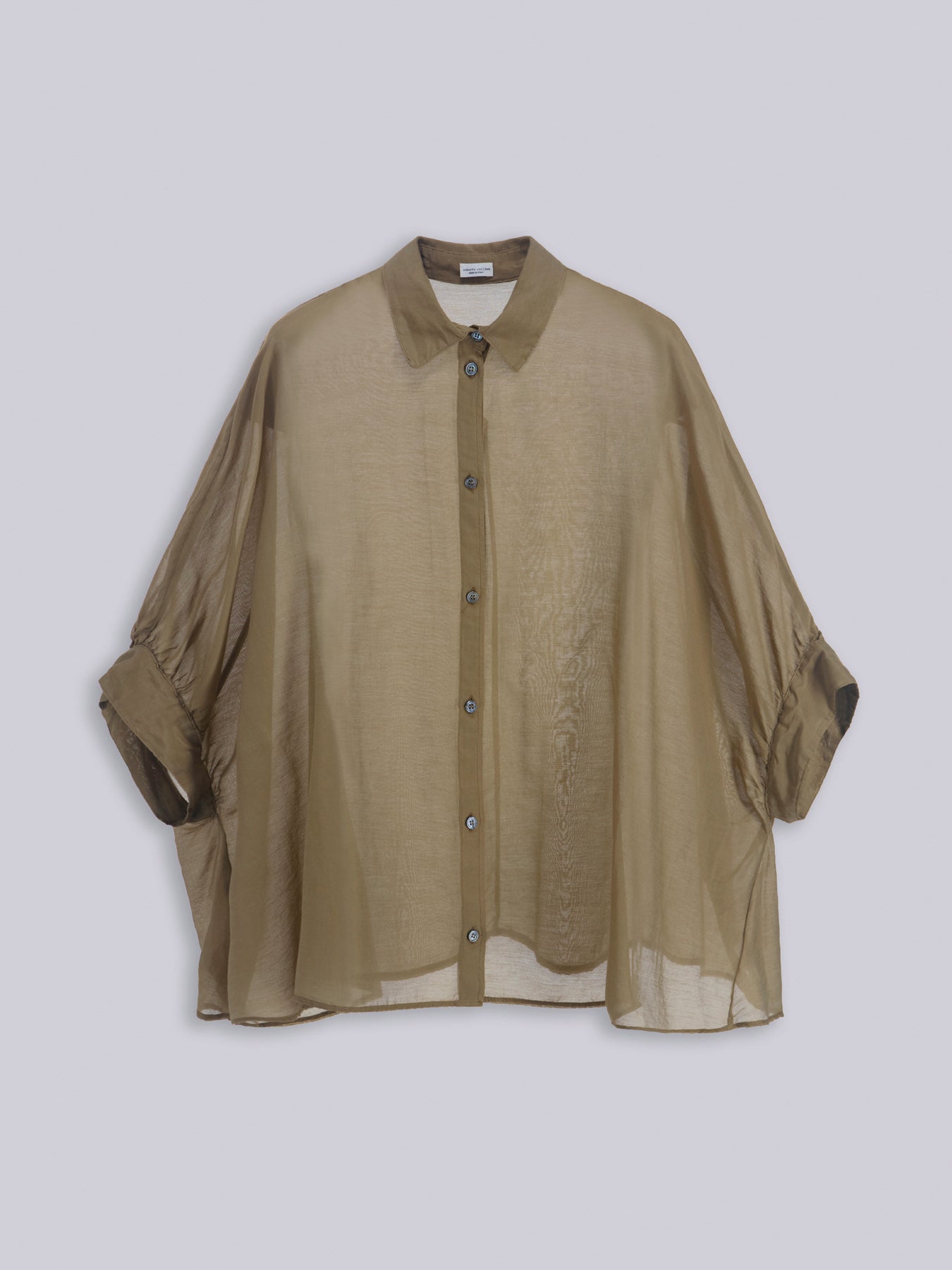 Short sleeves oversized shirt