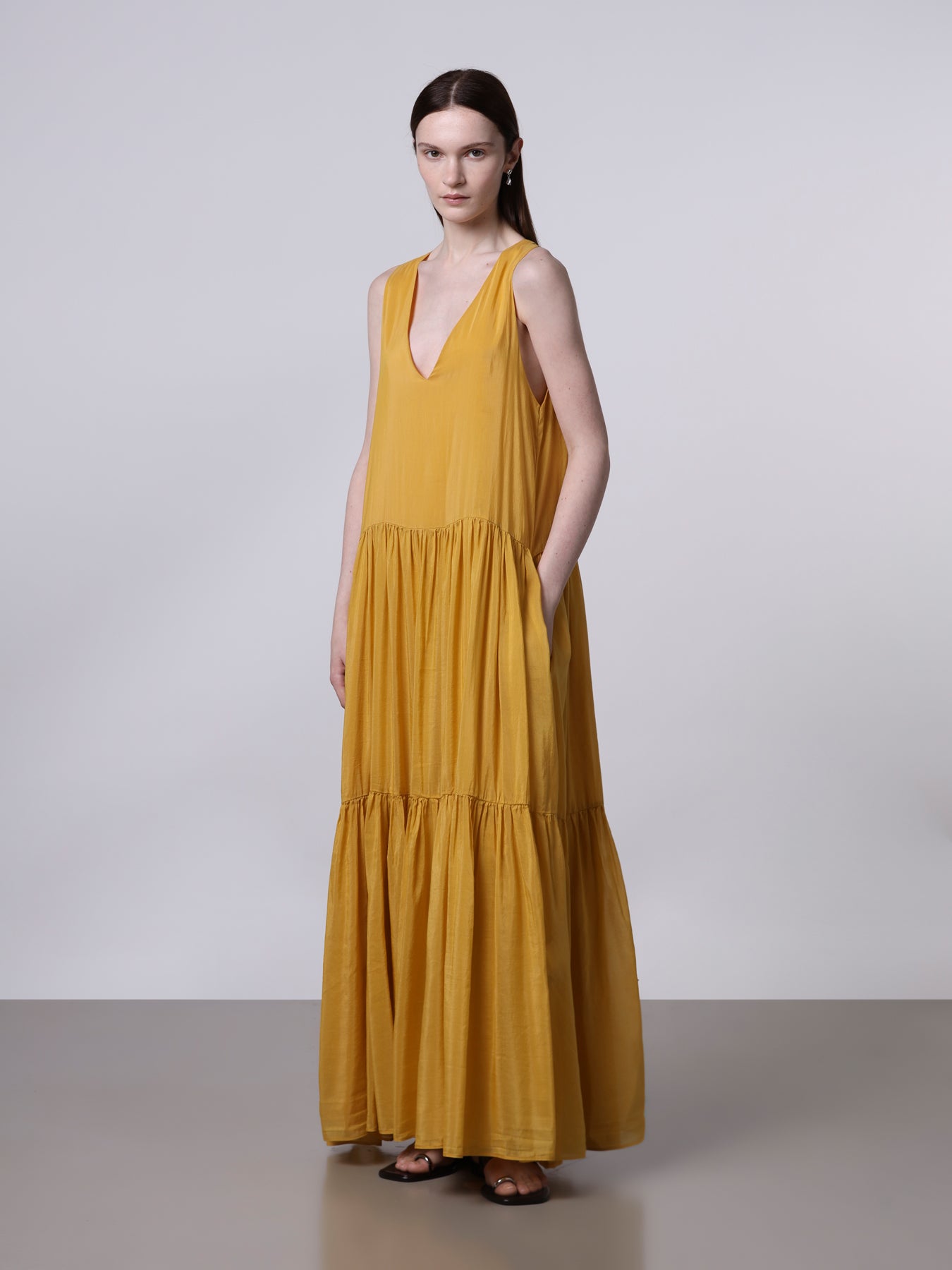Gathered dress