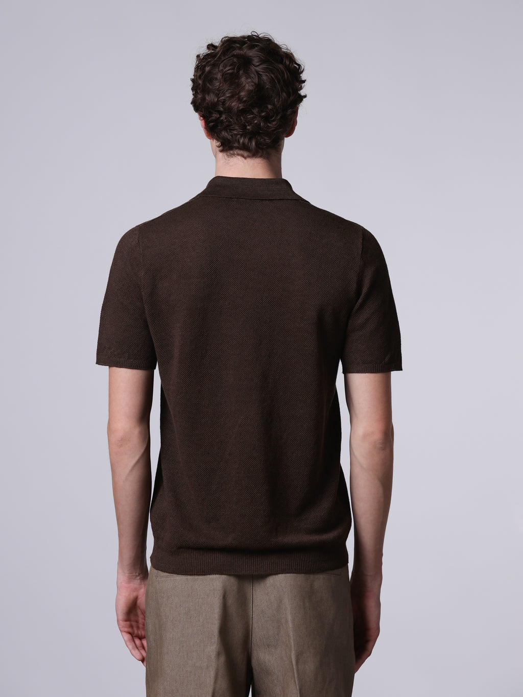 Linen polo
