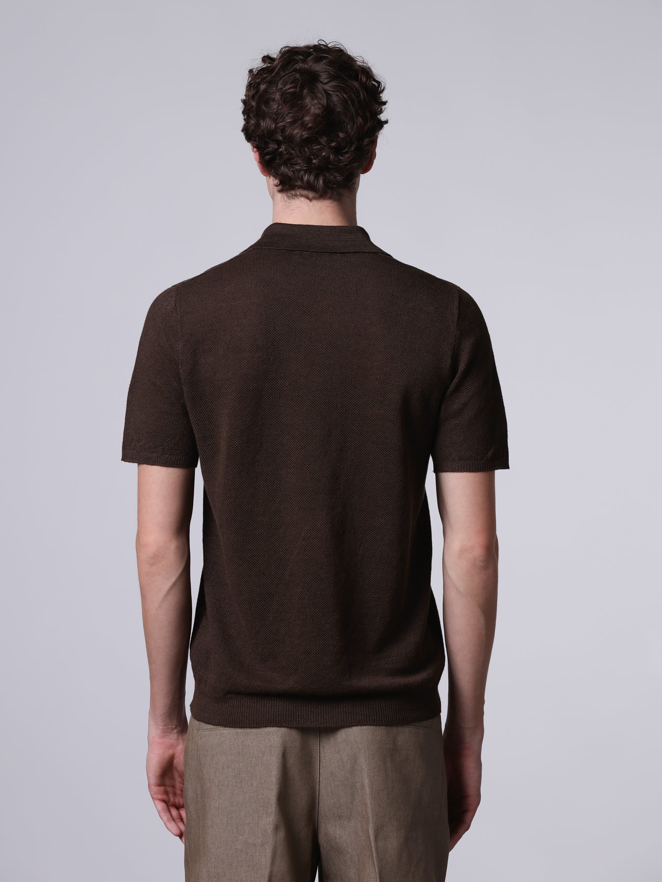 Linen polo
