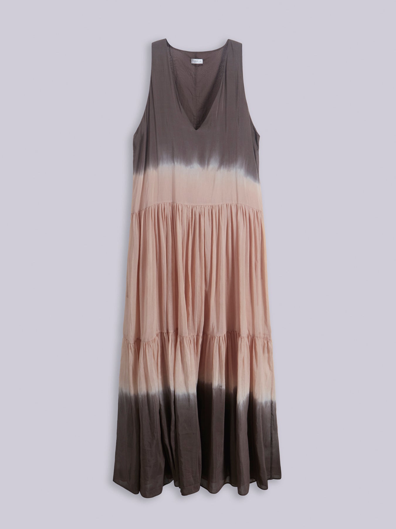 Tie-dye gathered dress
