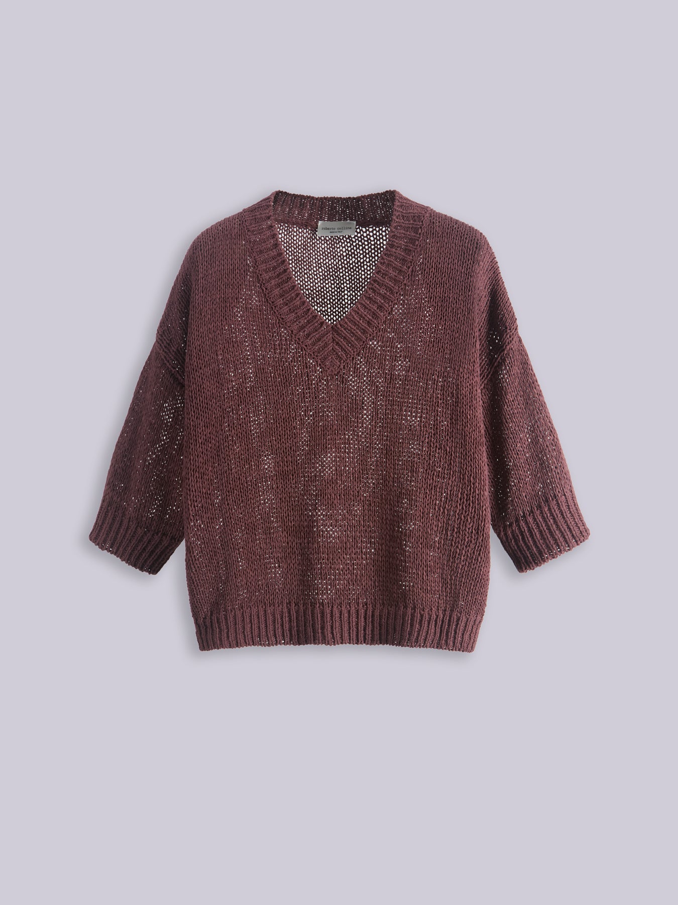 Boxy v-neck