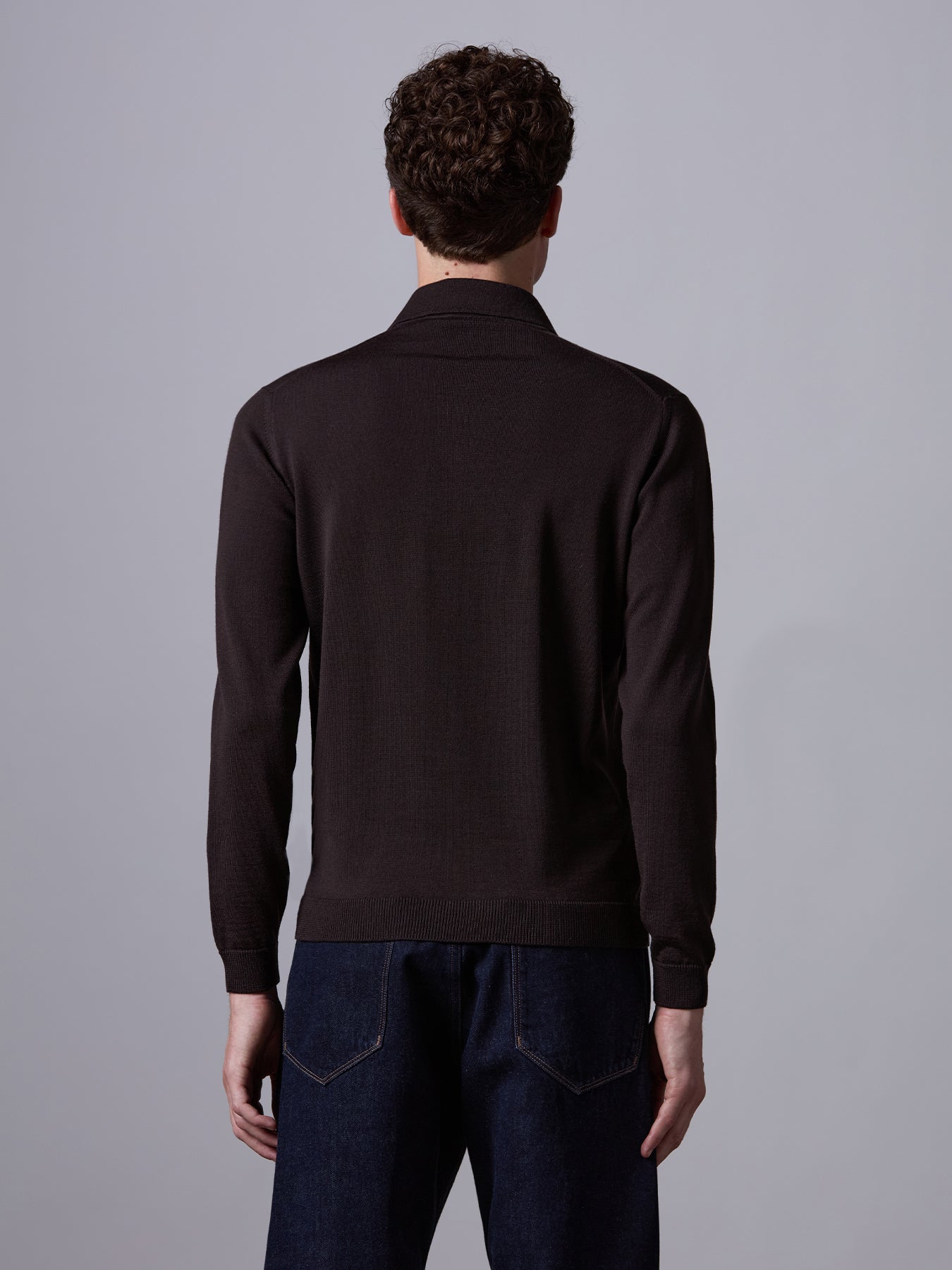 Merino wool polo