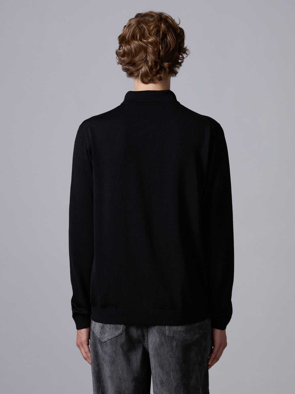 Merino wool polo