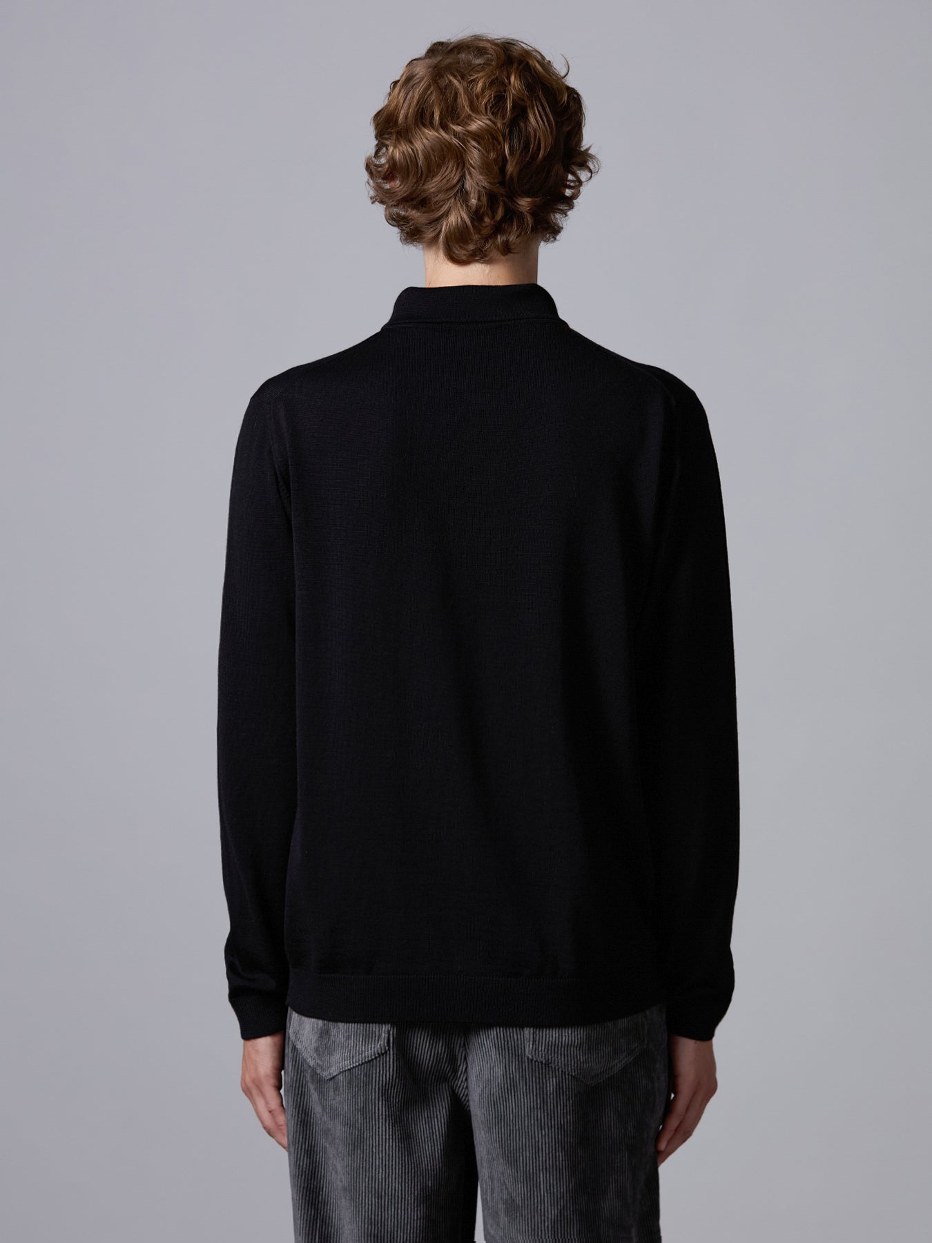Merino wool polo