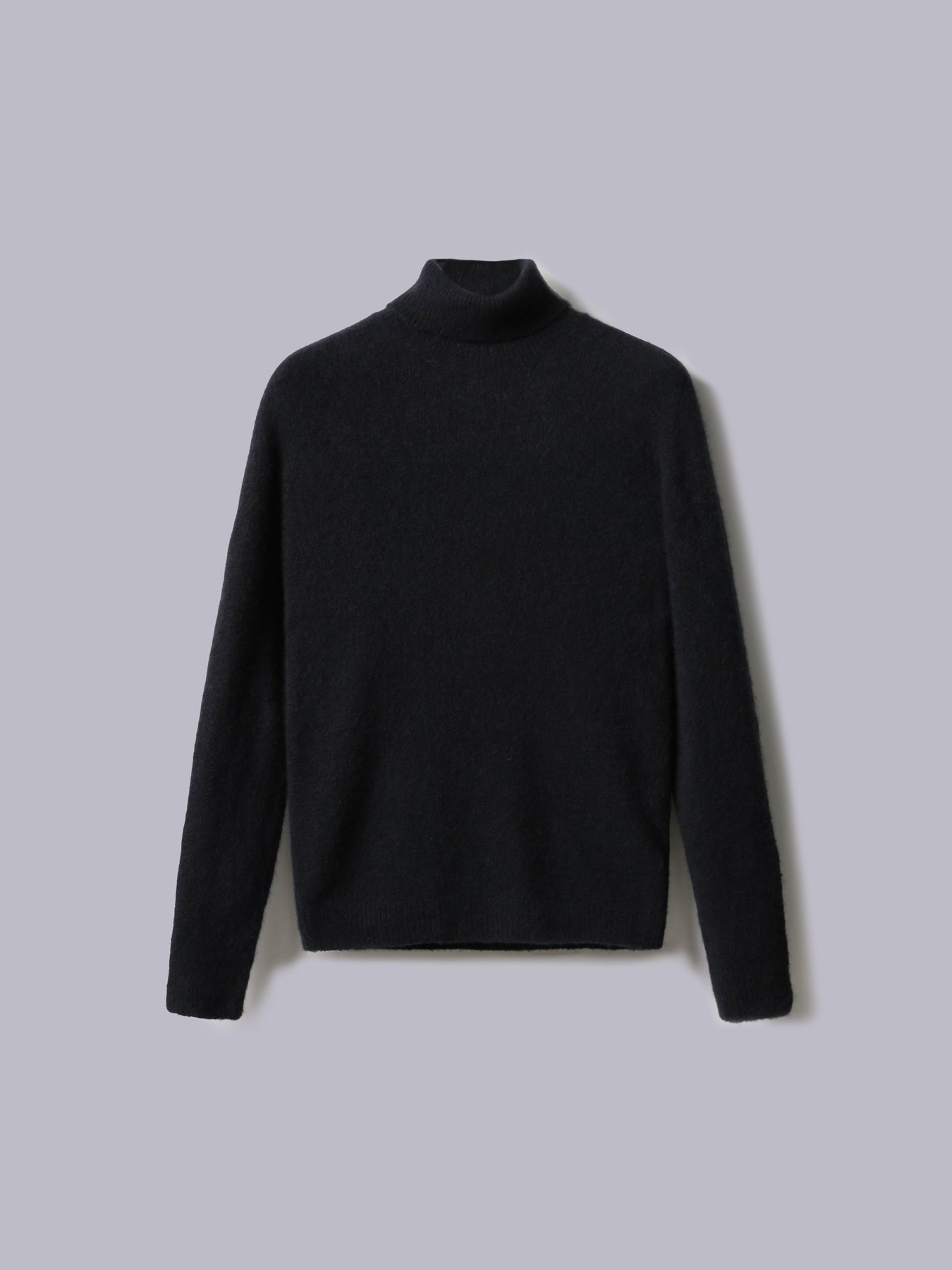 Cashmere and silk turtleneck