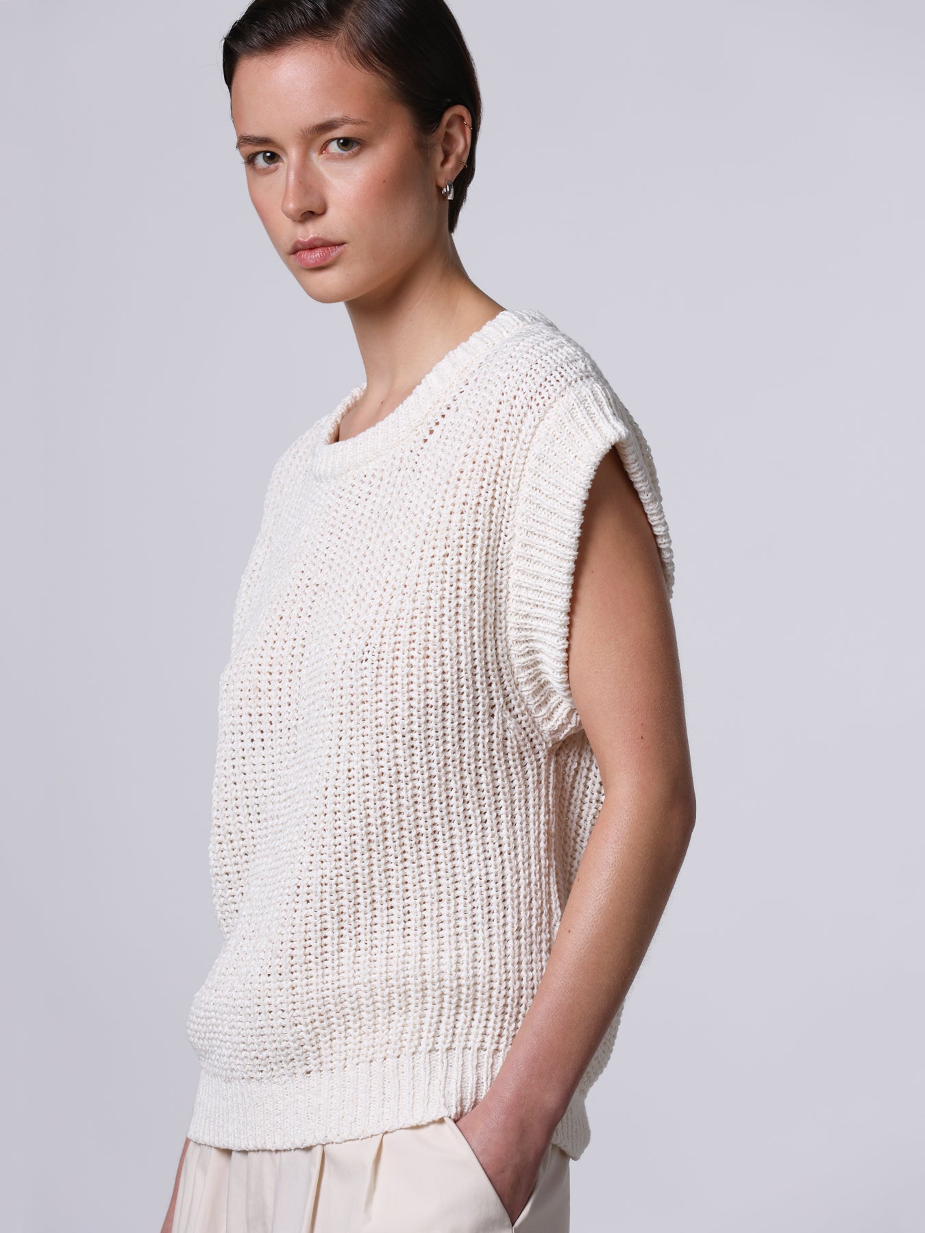 Ribbed slipover