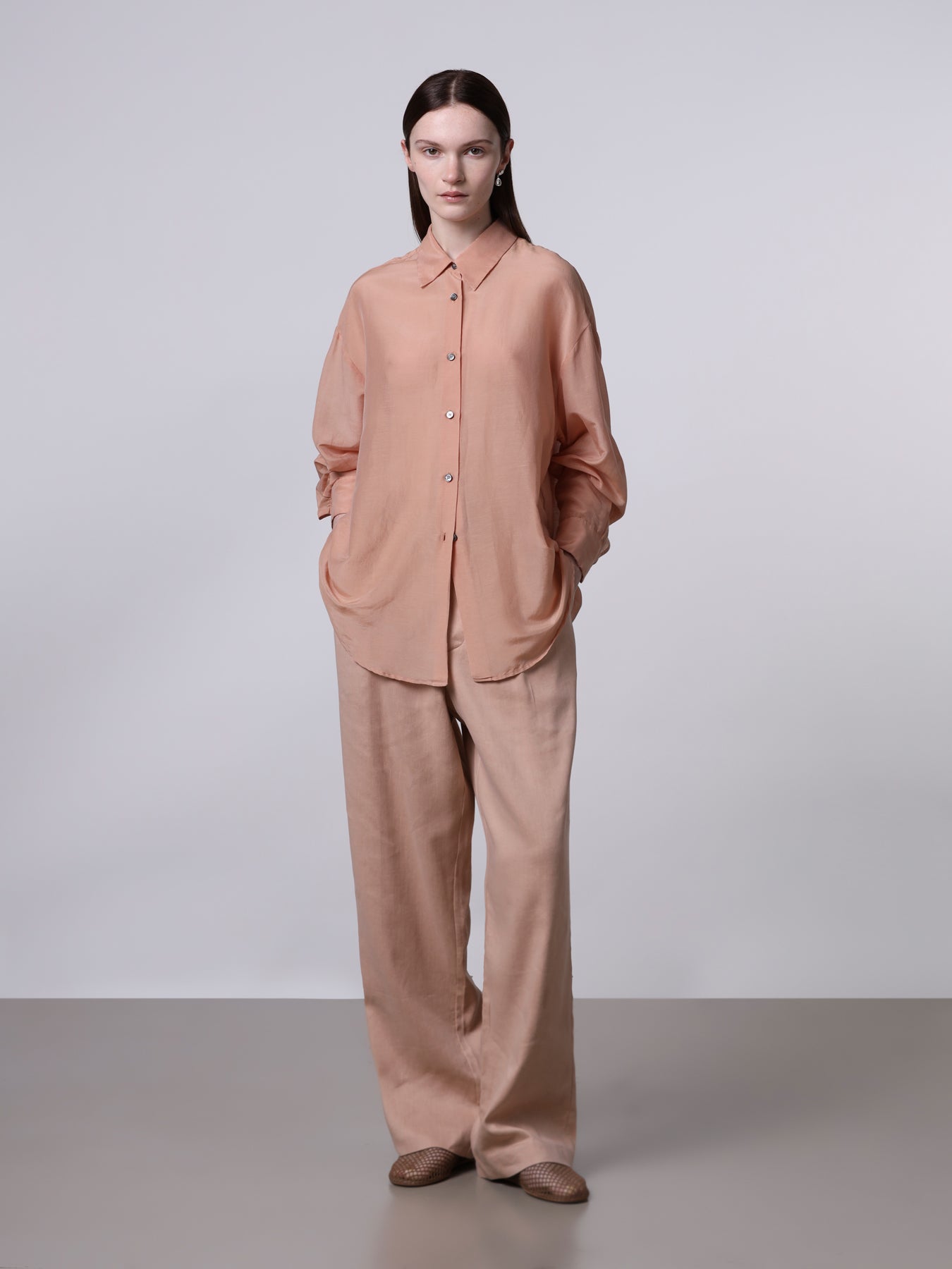 Pleated trousers