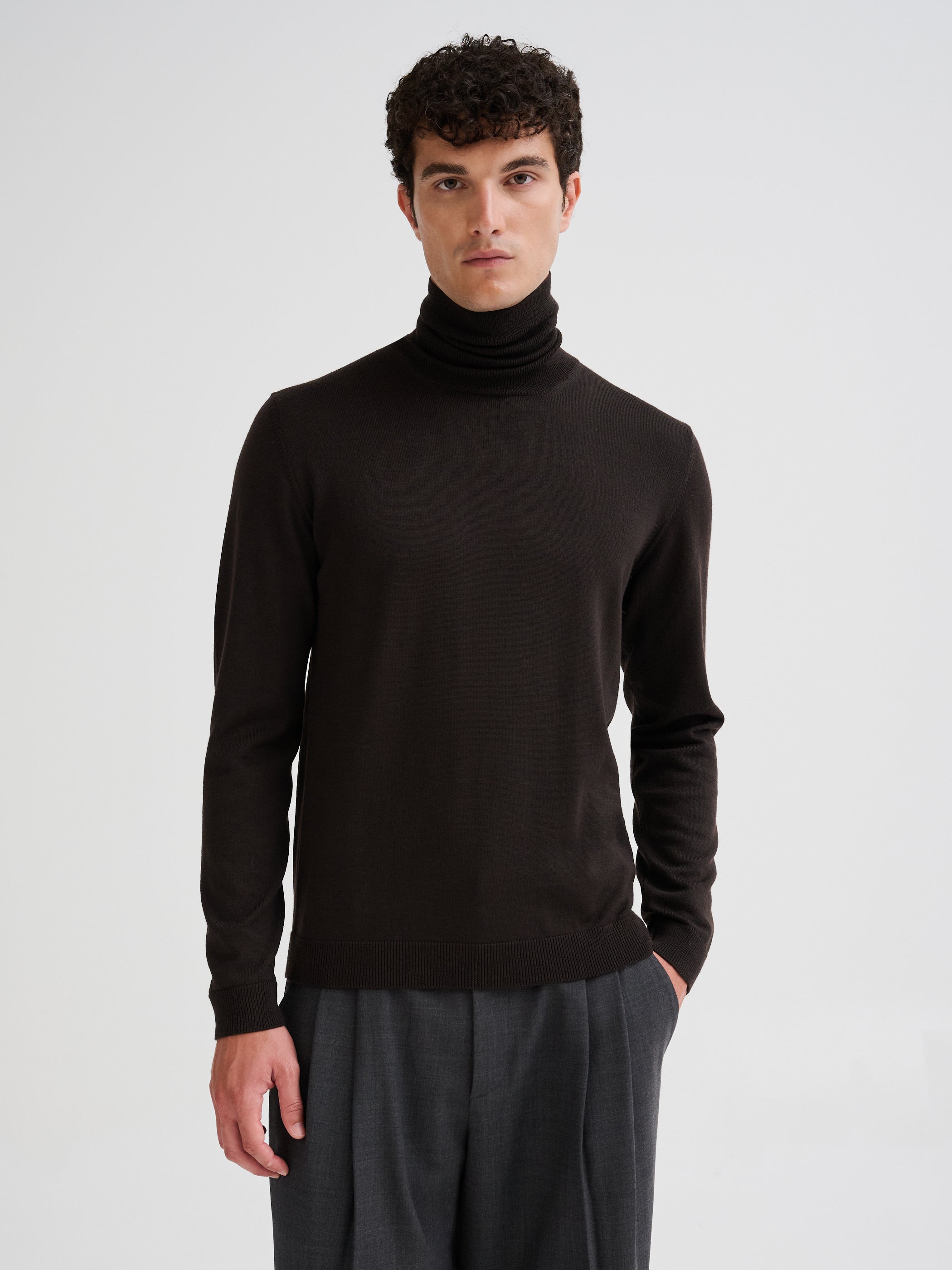 Merino wool turtleneck