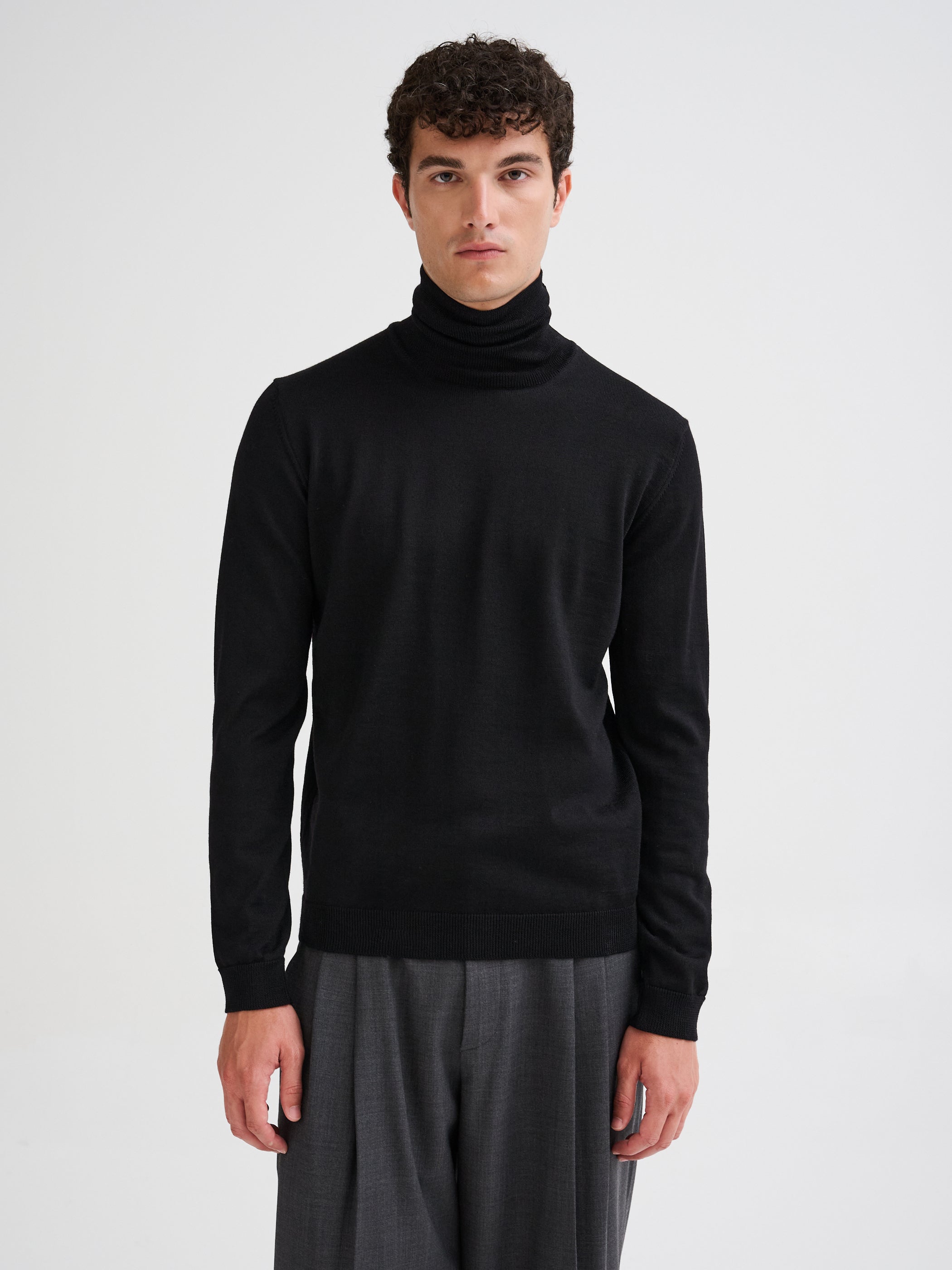 Merino wool turtleneck