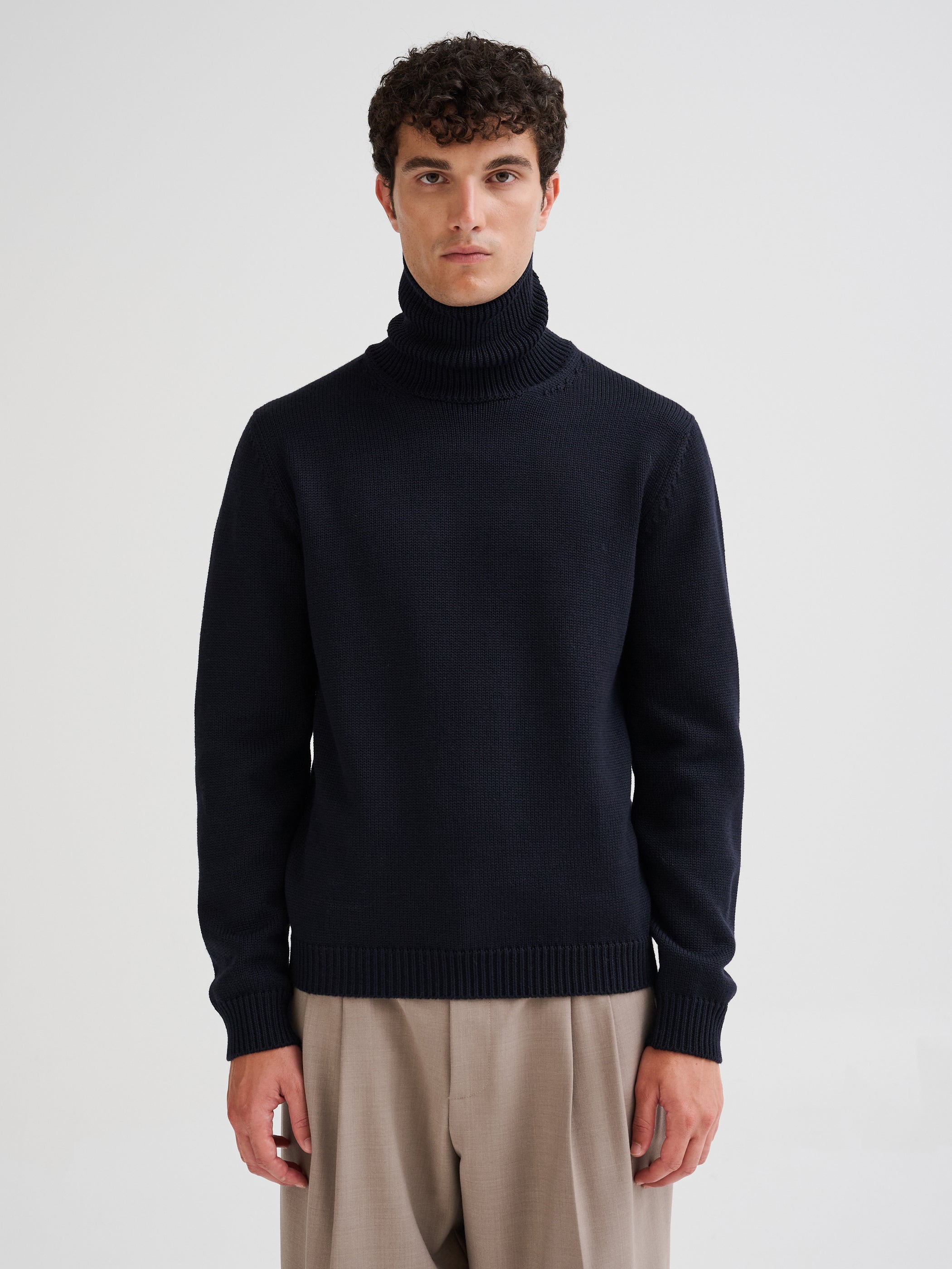 Merino wool turtleneck