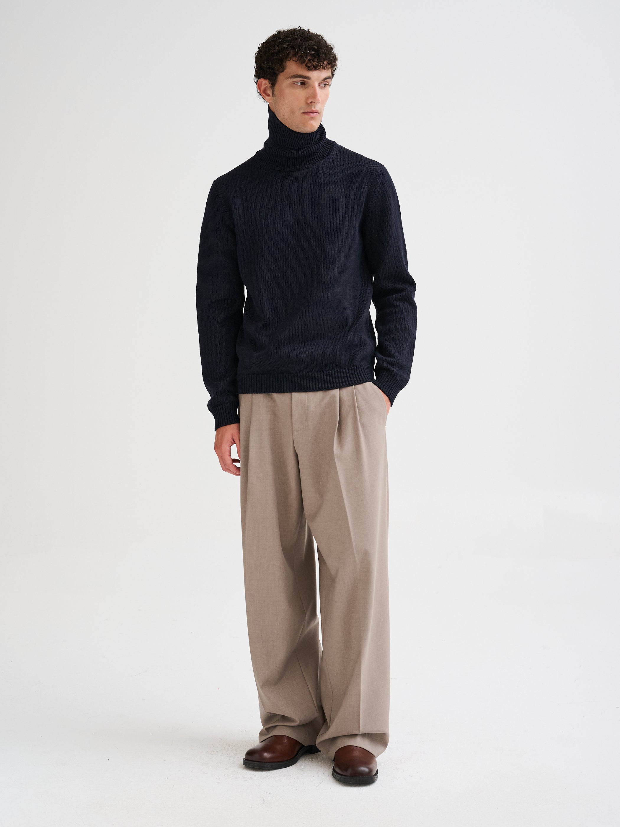 Merino wool turtleneck