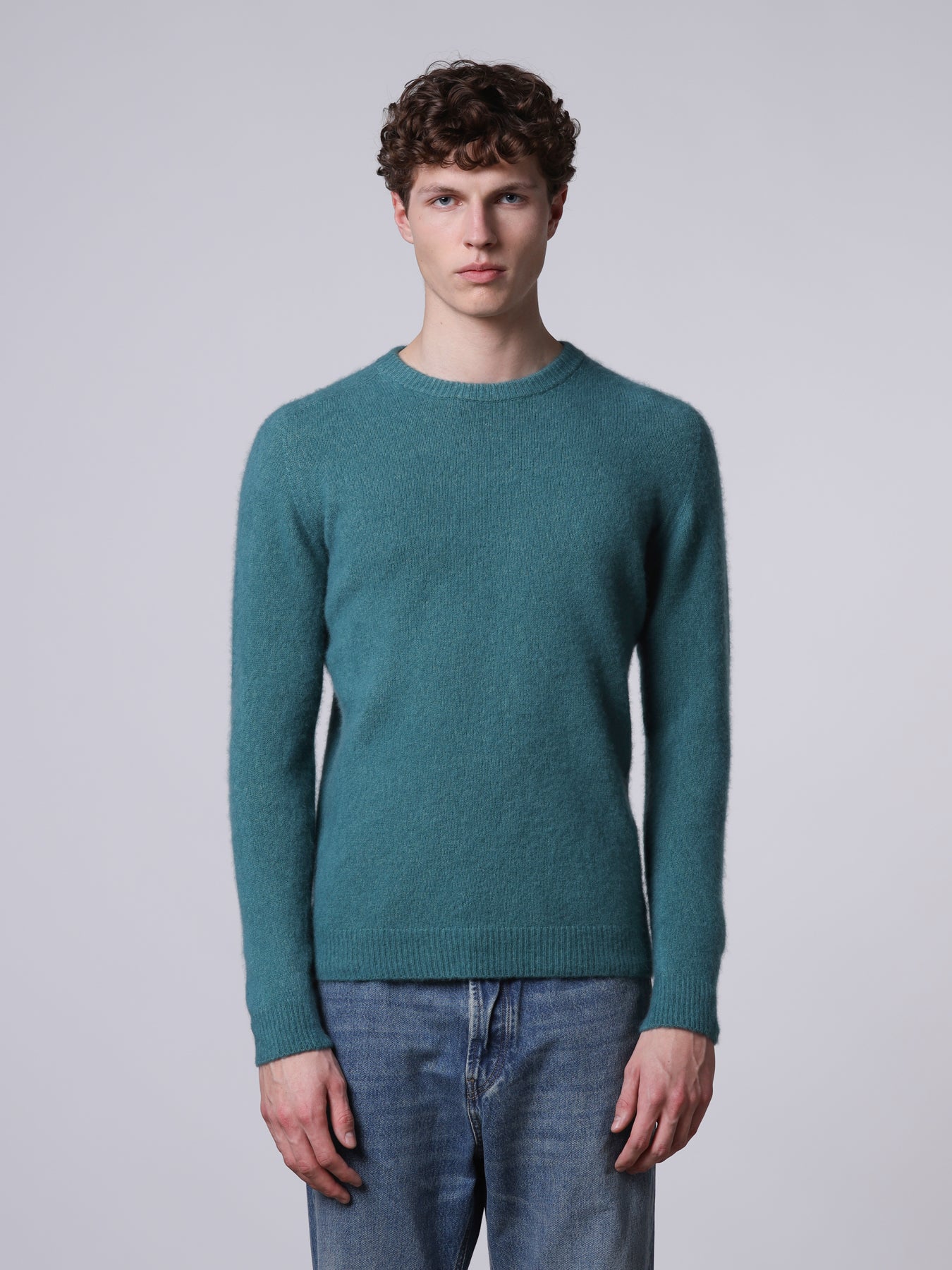 Cashmere and silk sweater