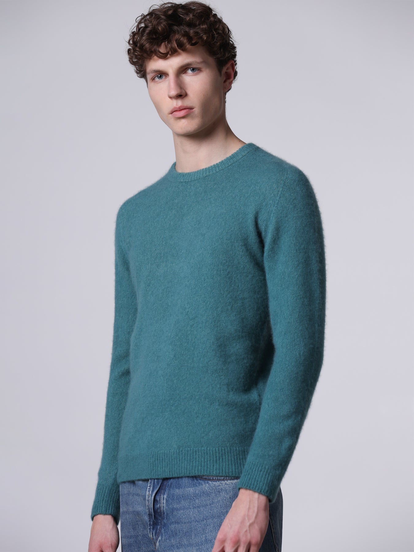 Cashmere and silk sweater