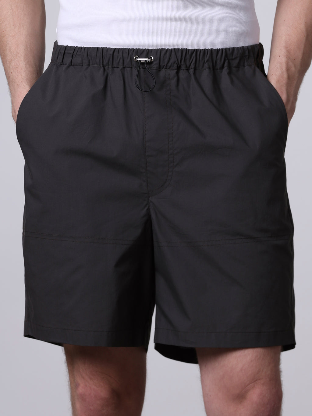 Drawstring bermuda