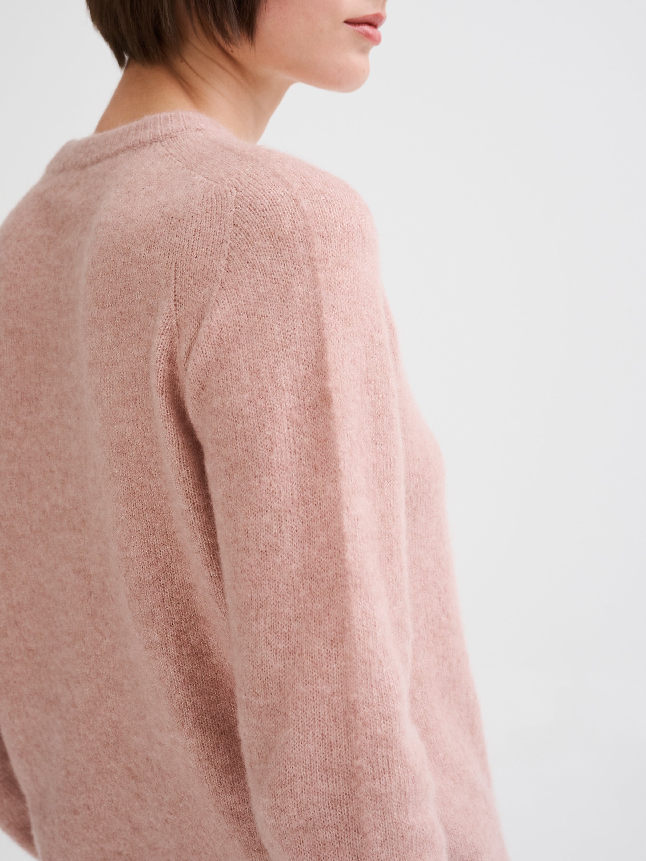 Cashmere and silk sweater