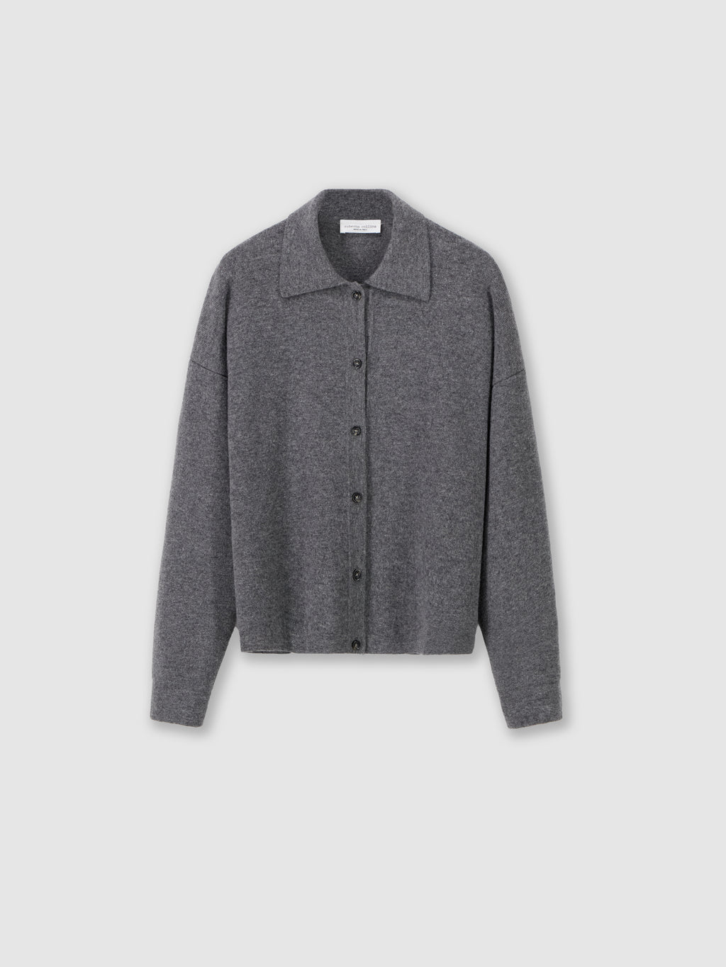 Merino wool knit shirt