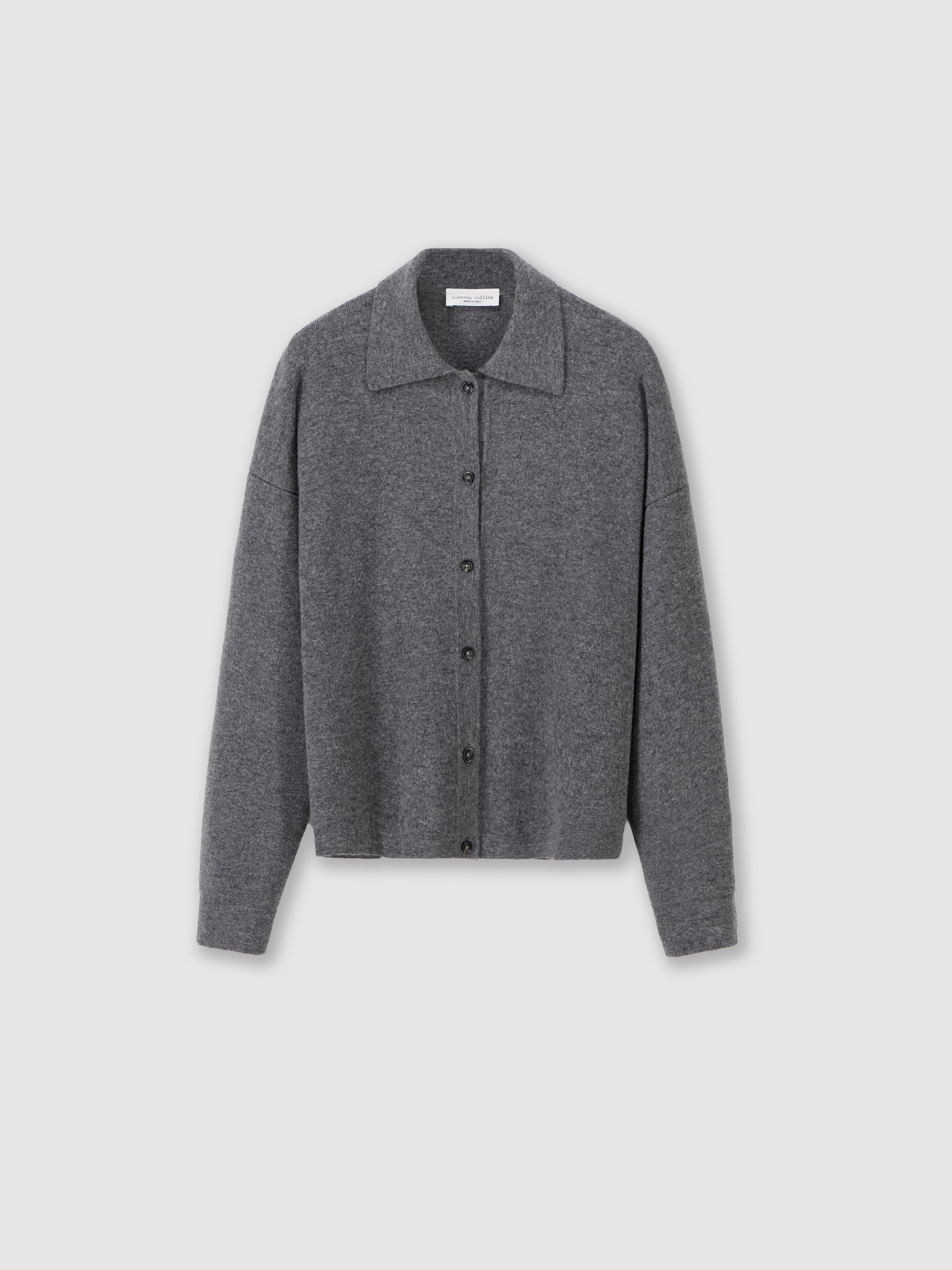 Merino wool knit shirt