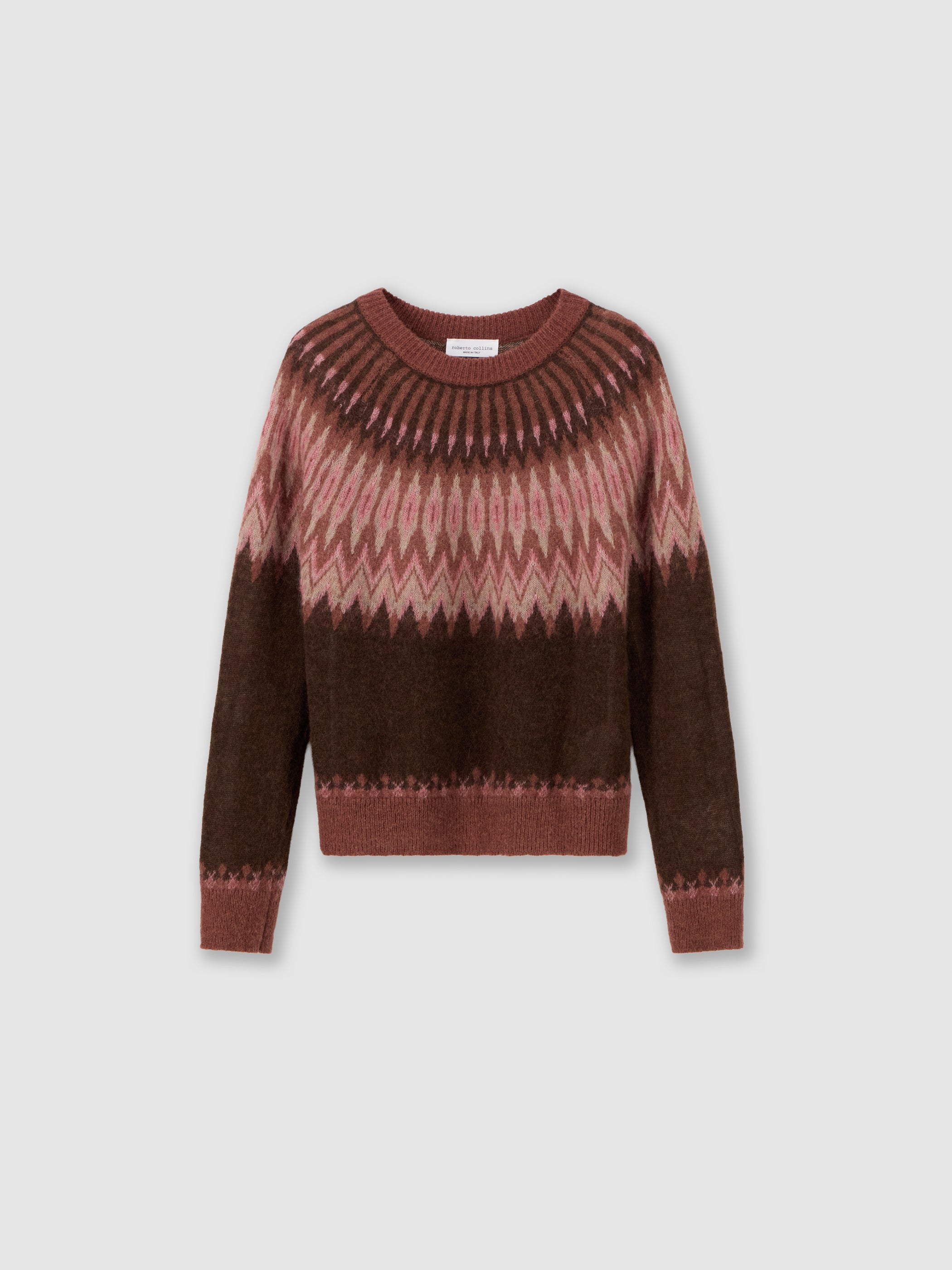 Nordic jacquard sweater