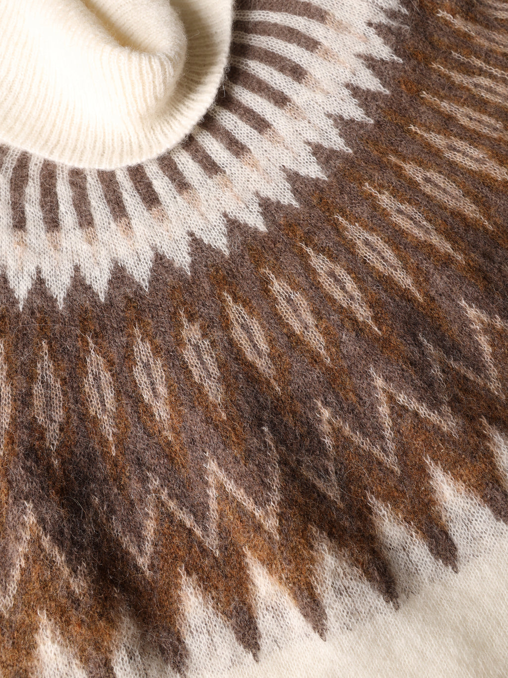 Nordic jacquard turtleneck