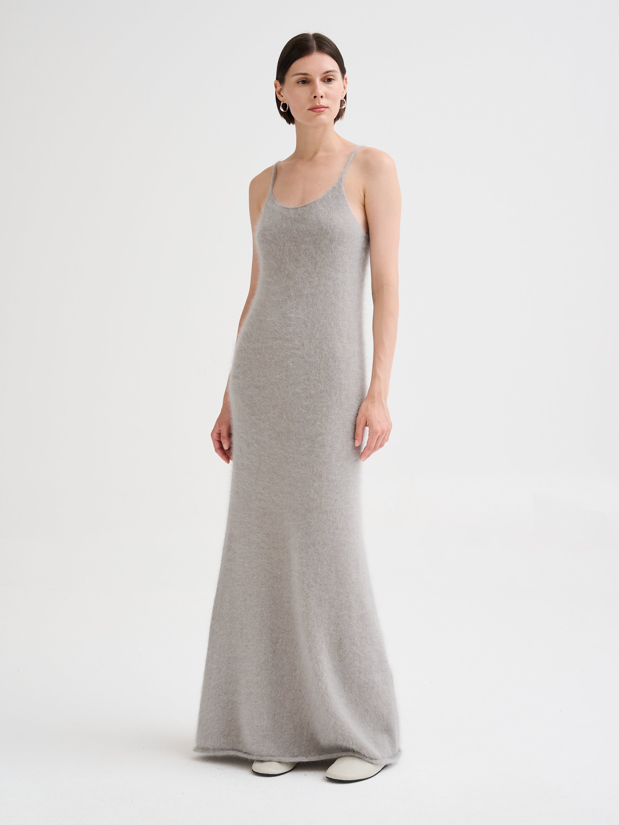 Angora slip dress