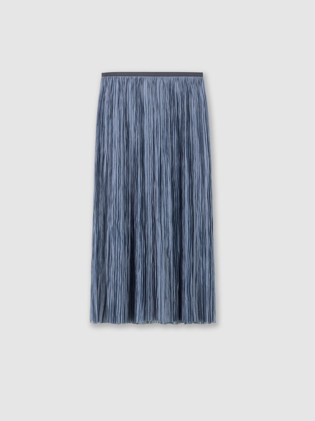 Pleated midi skirt