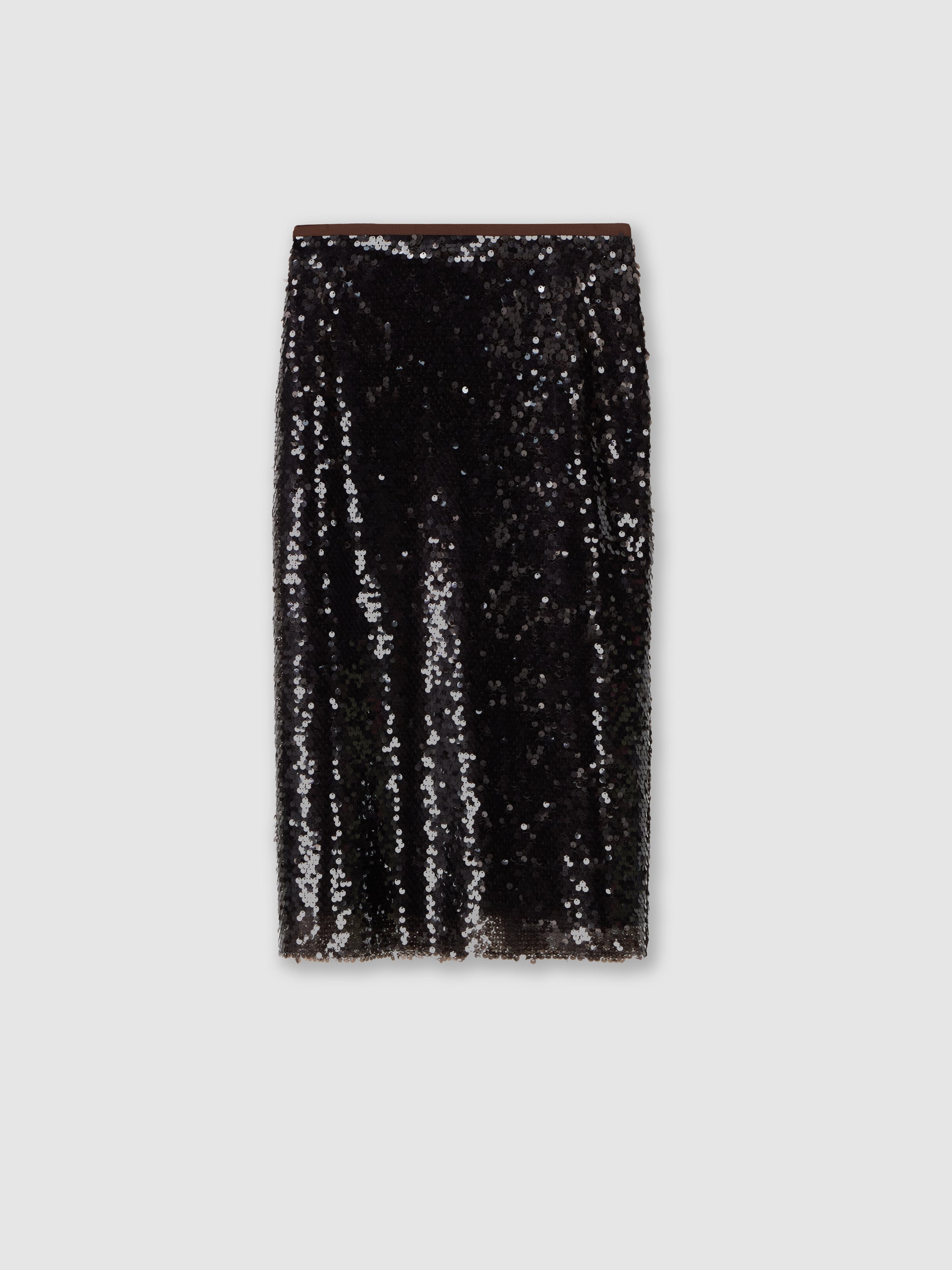 Midi sequin skirt
