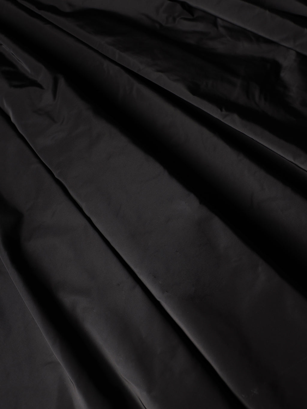 Technical fabric midi skirt