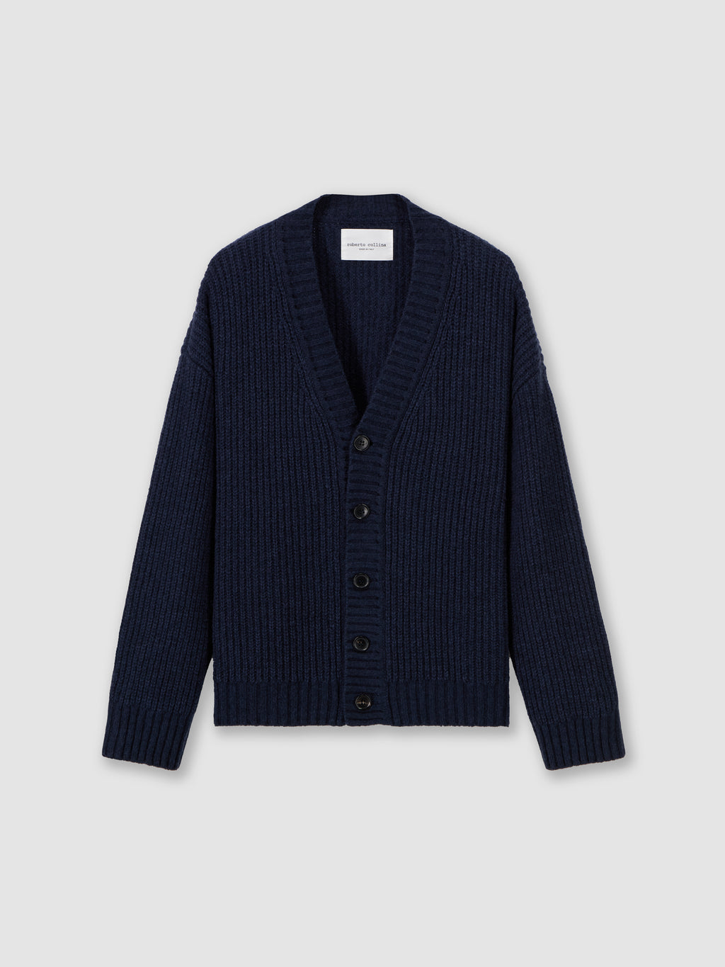 Ribbed cardigan