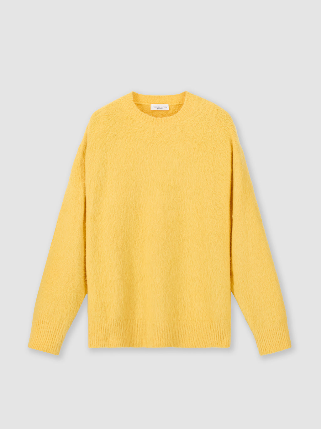 Oversized brushed sweater