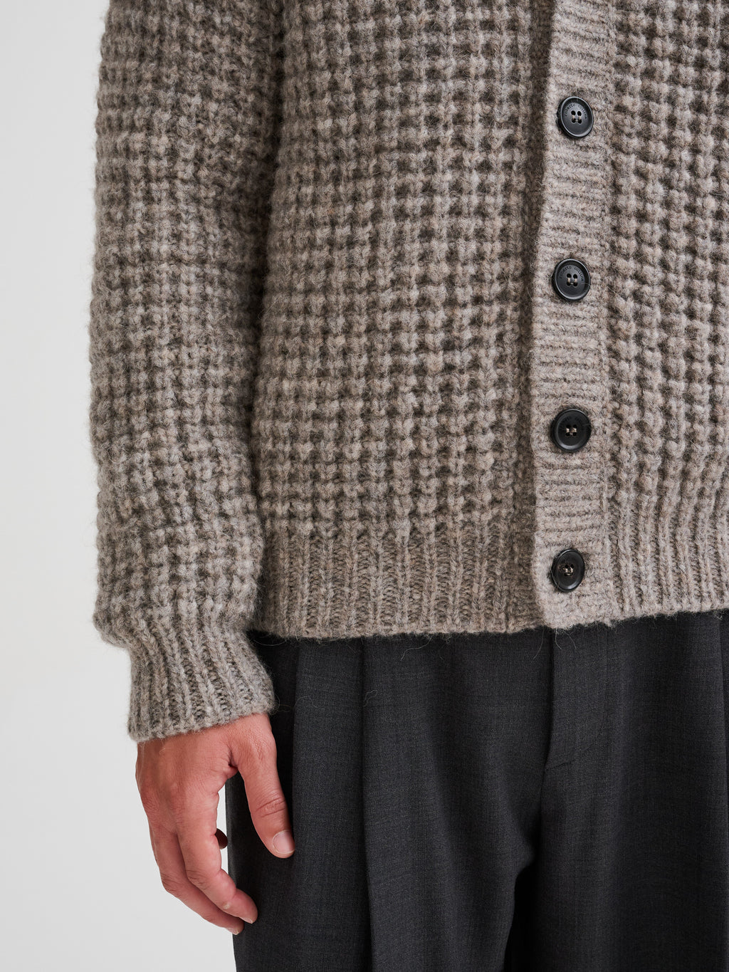 Alpaca cardigan