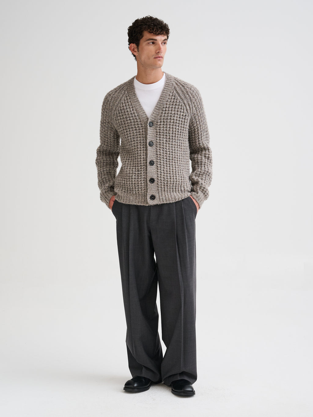 Alpaca cardigan