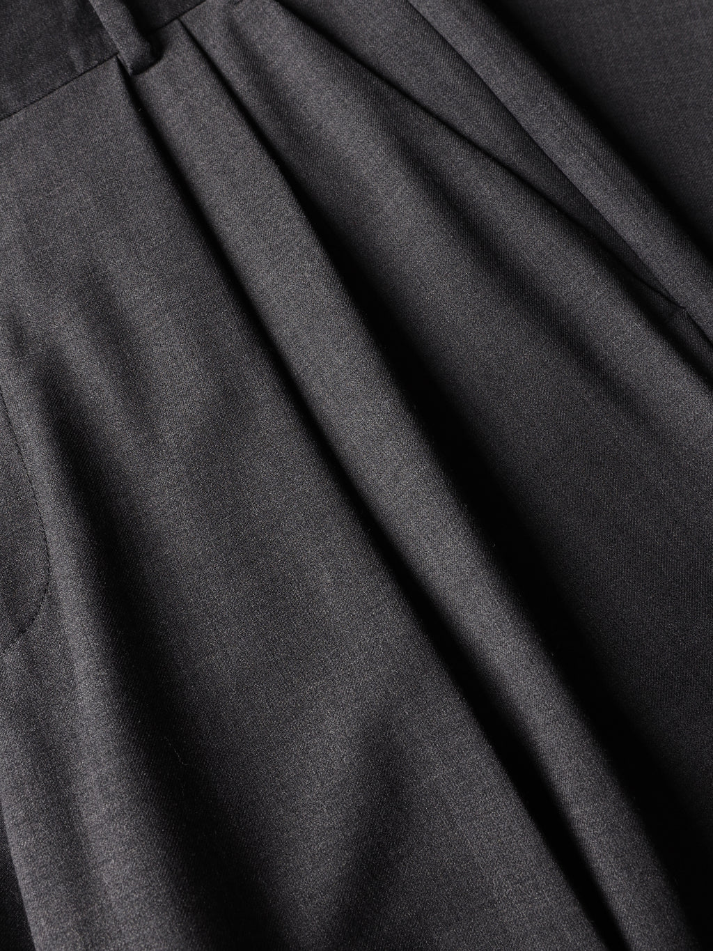Tailored pleated trousers