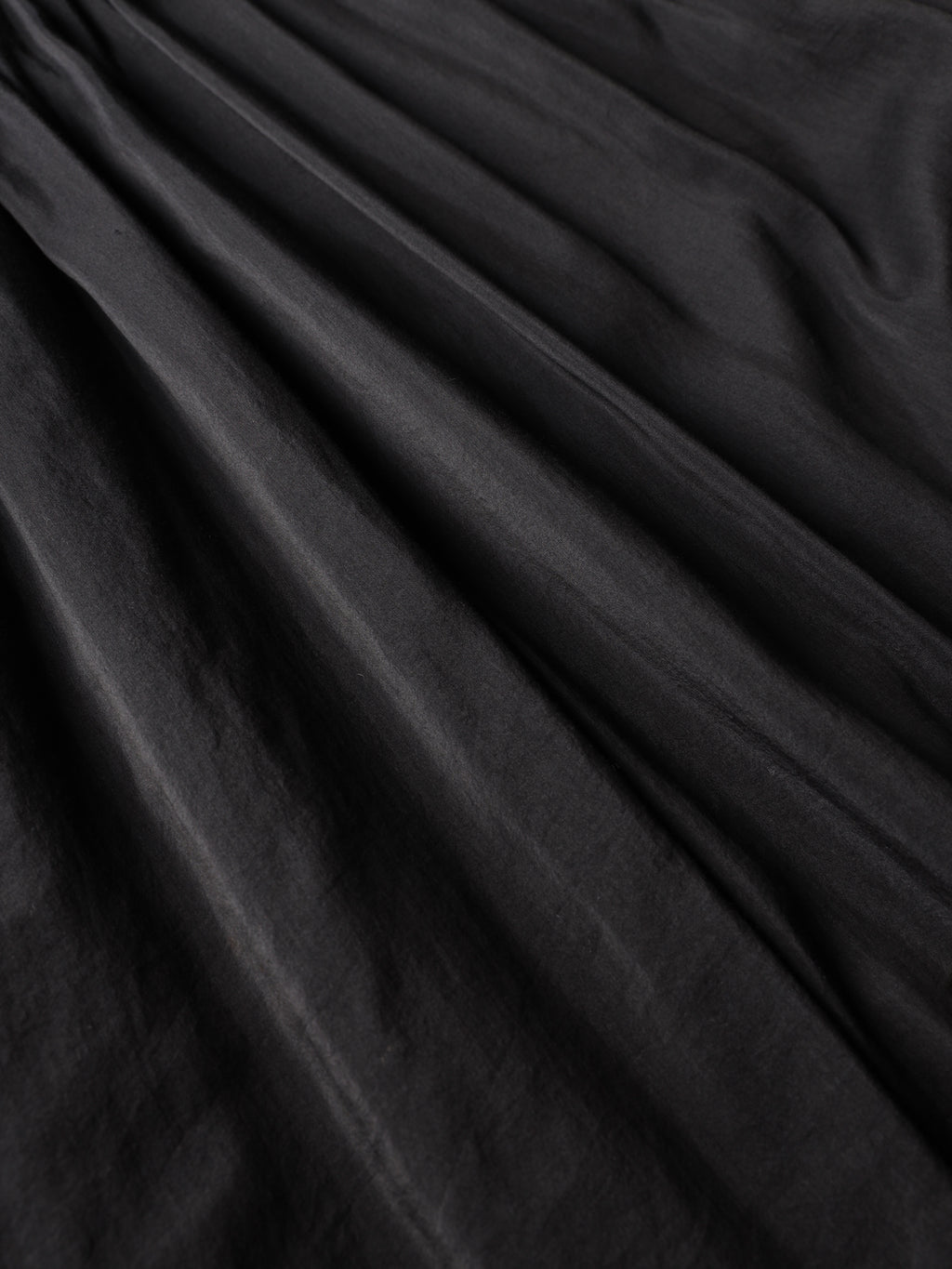 Wide pleated skirt