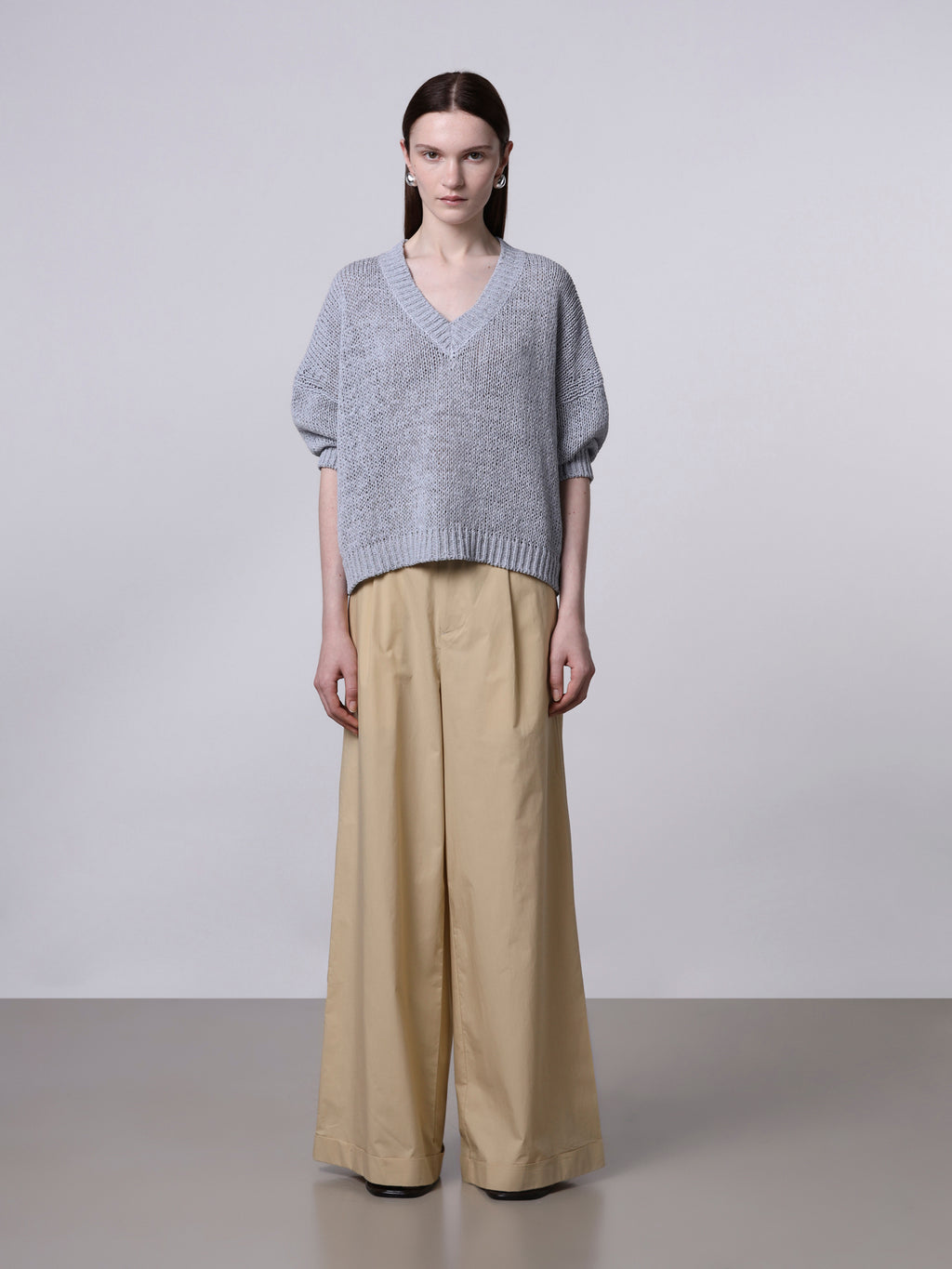 Boxy v-neck