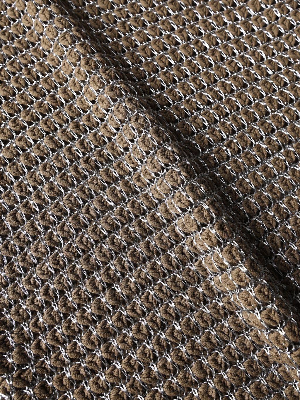 Seed stitch knit t-shirt