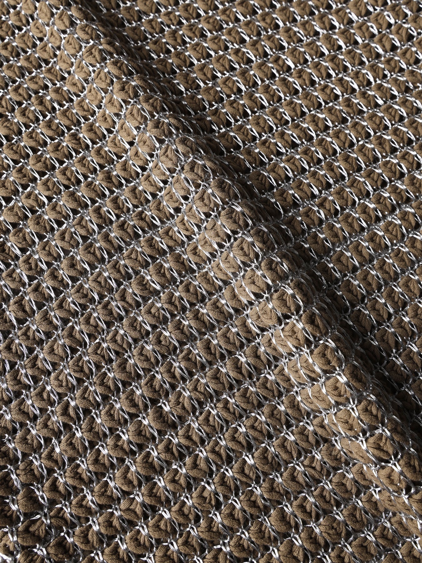 Seed stitch knit t-shirt