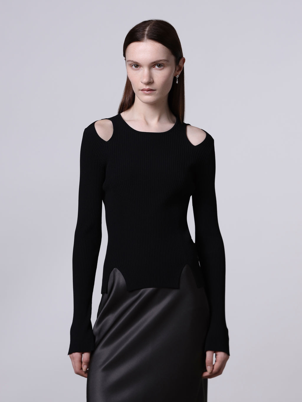 Cut-out sweater