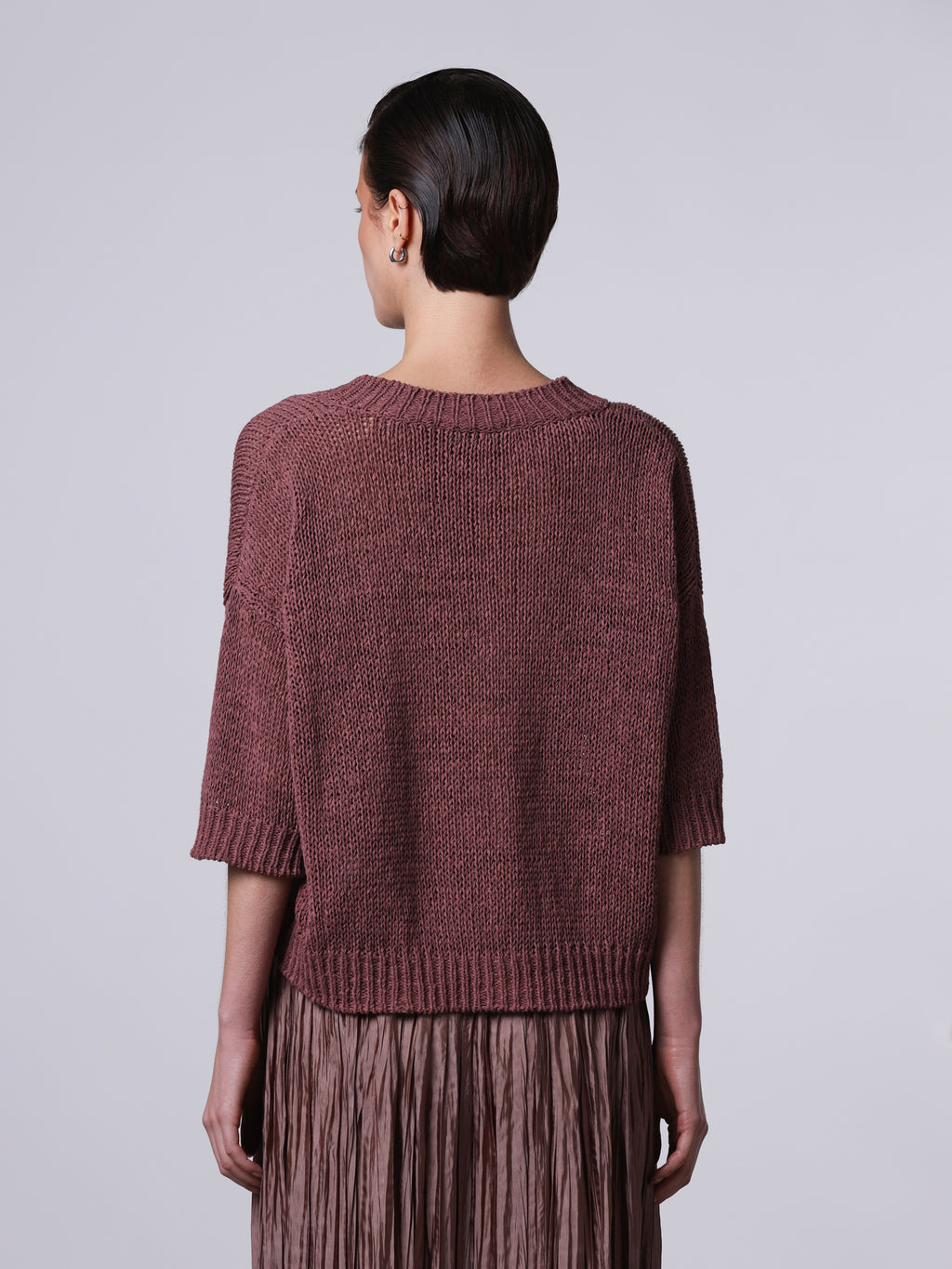 Boxy v-neck