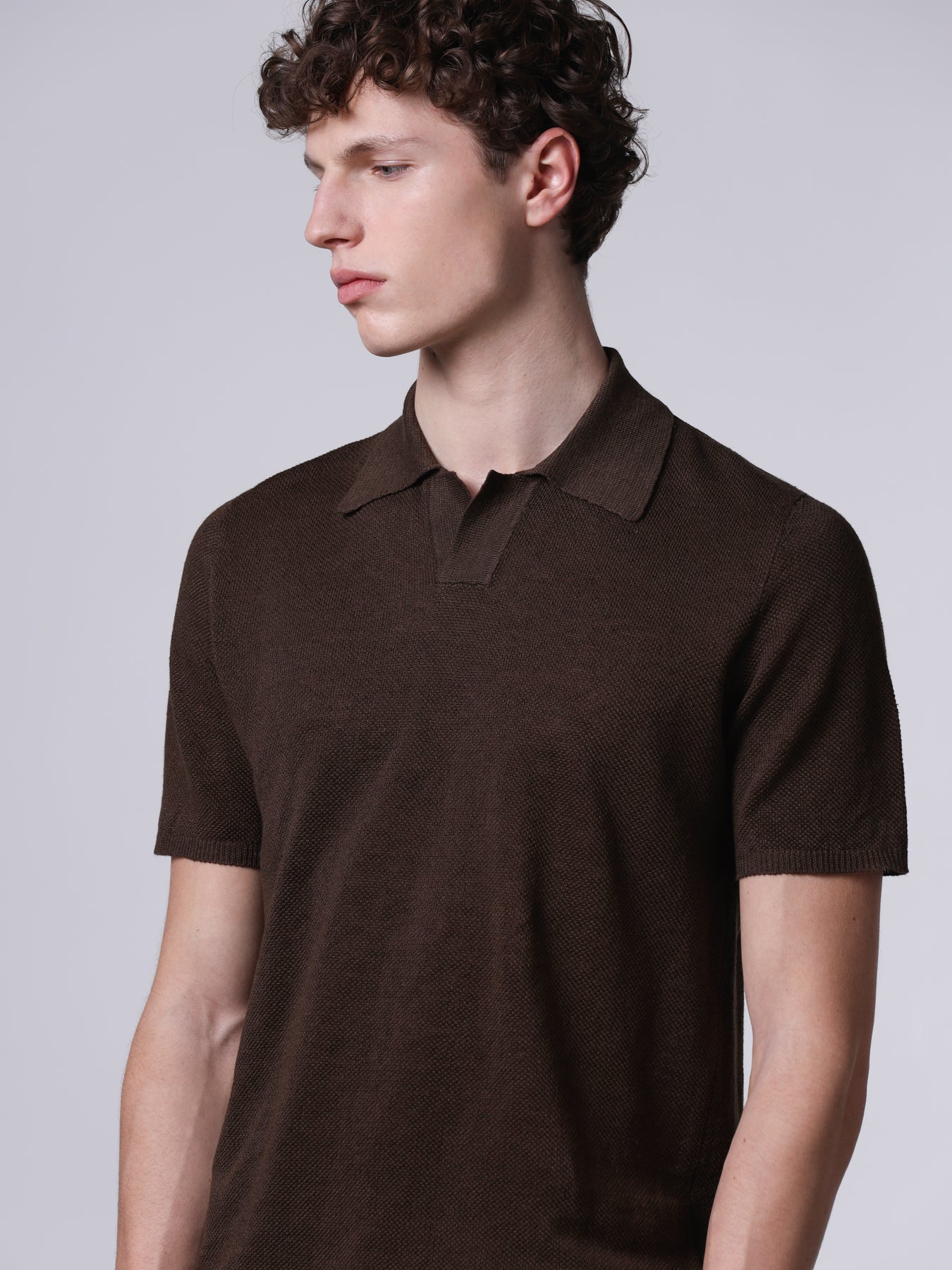 Linen polo