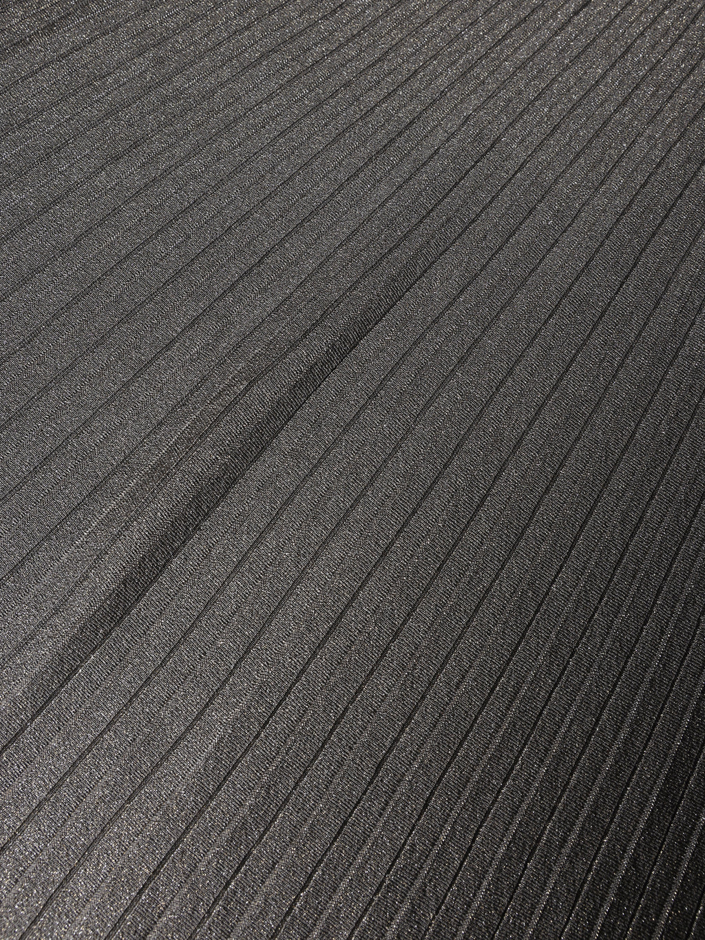 Lurex plissé skirt