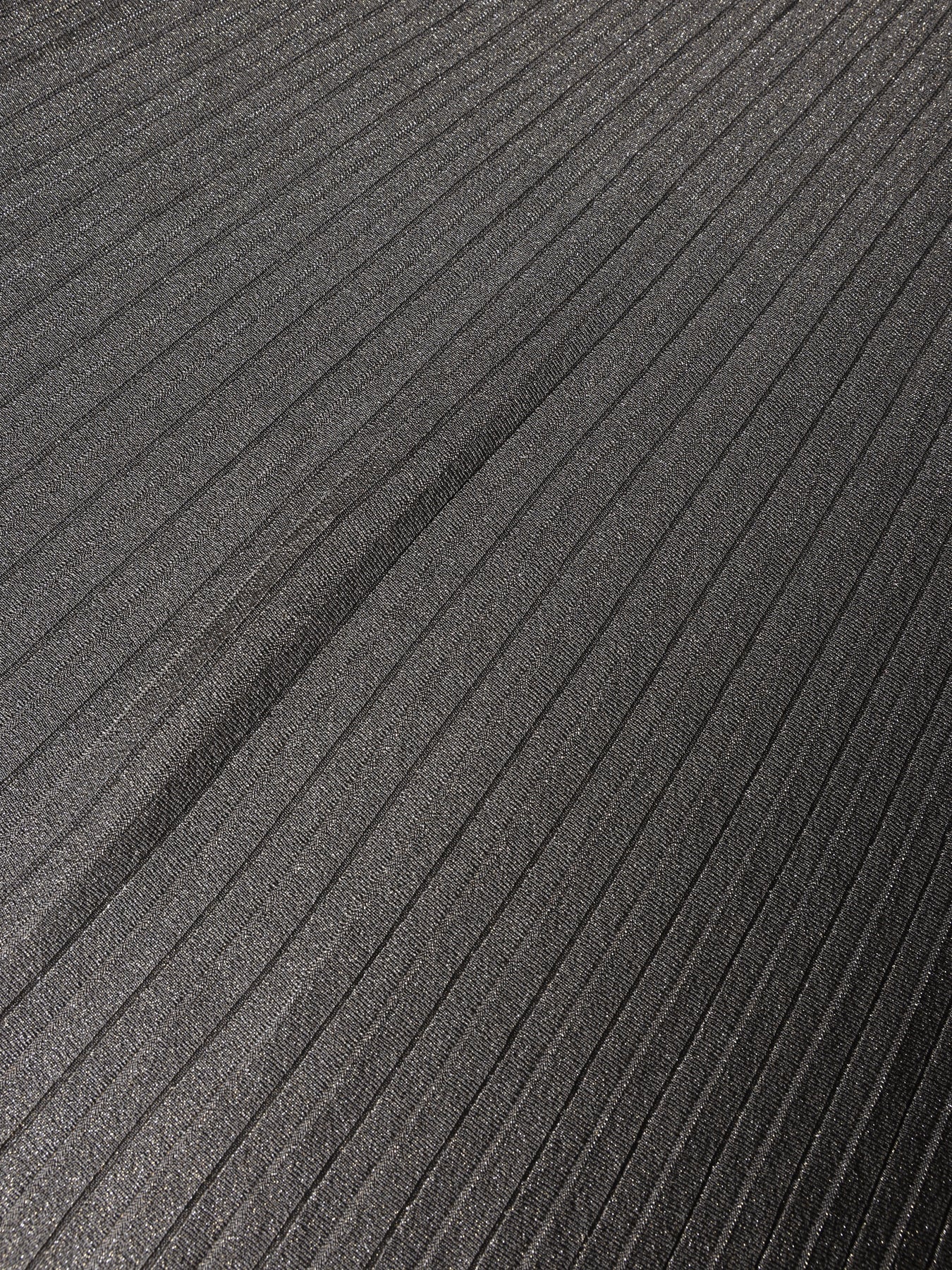Lurex plissé skirt