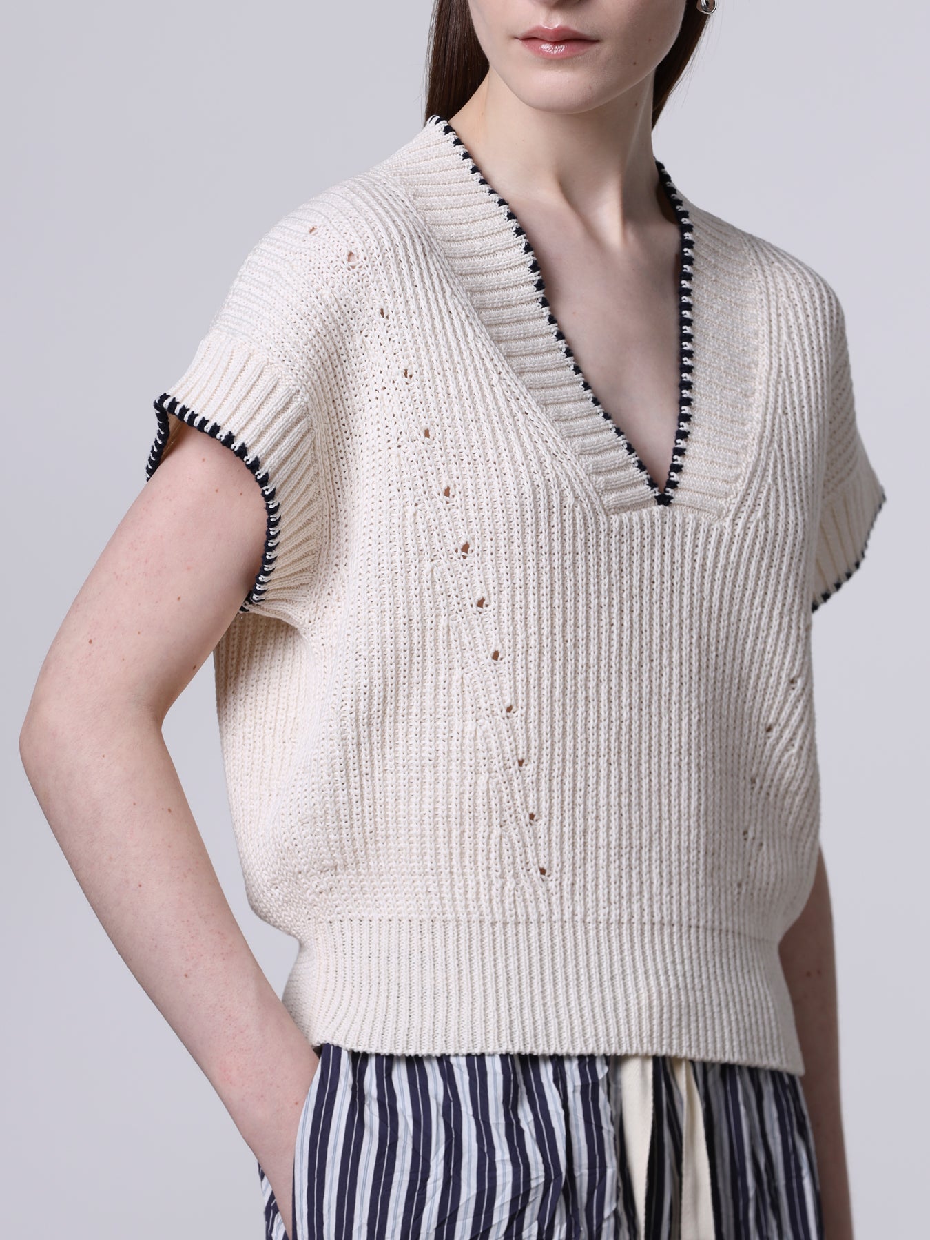 Knitted slipover
