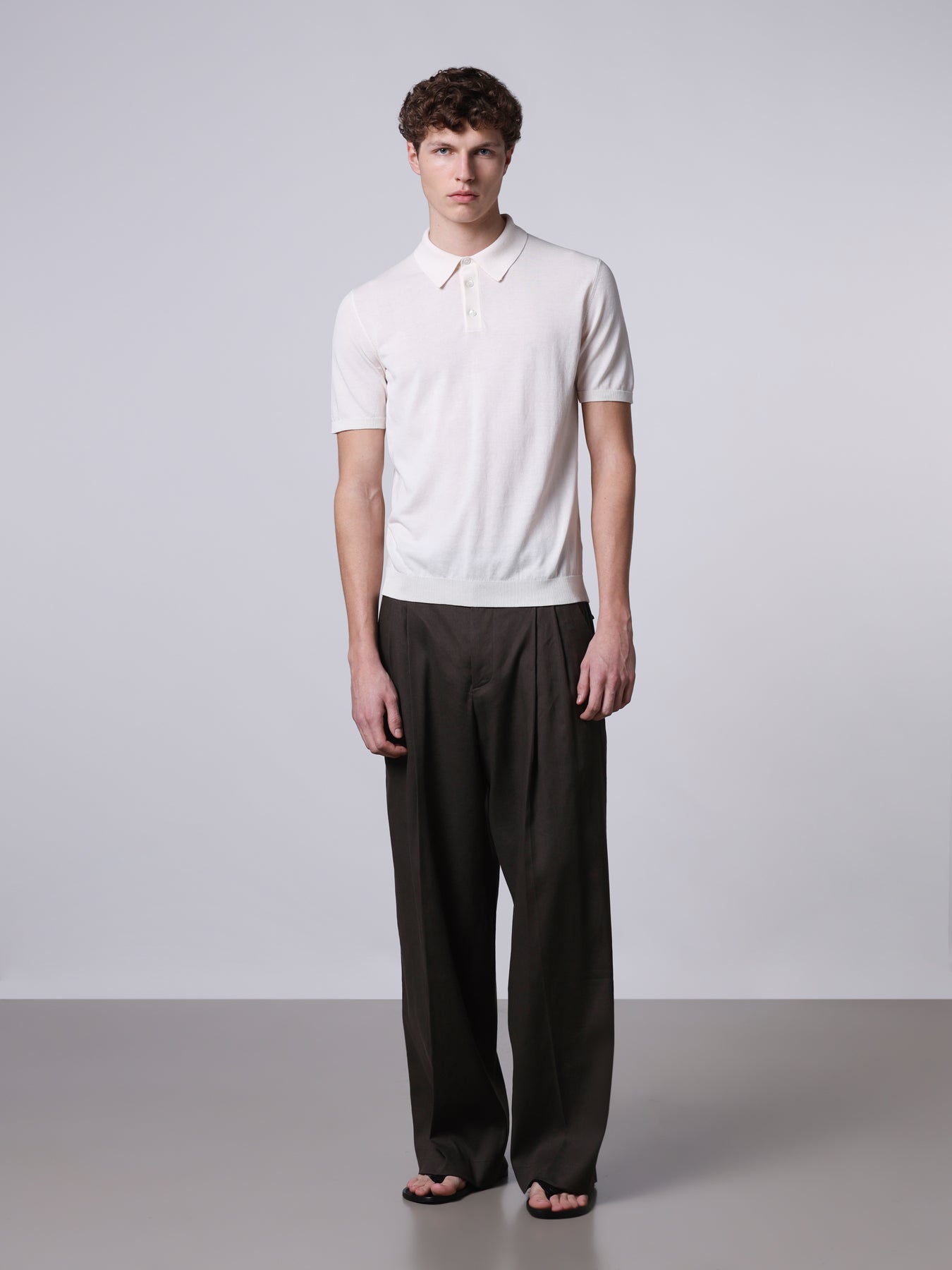 Cotton regular polo