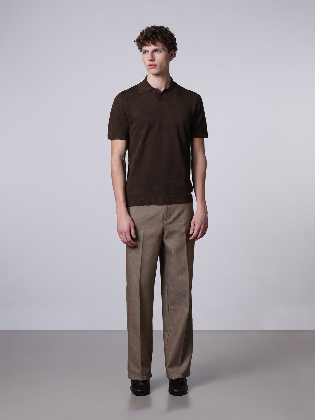 Linen polo