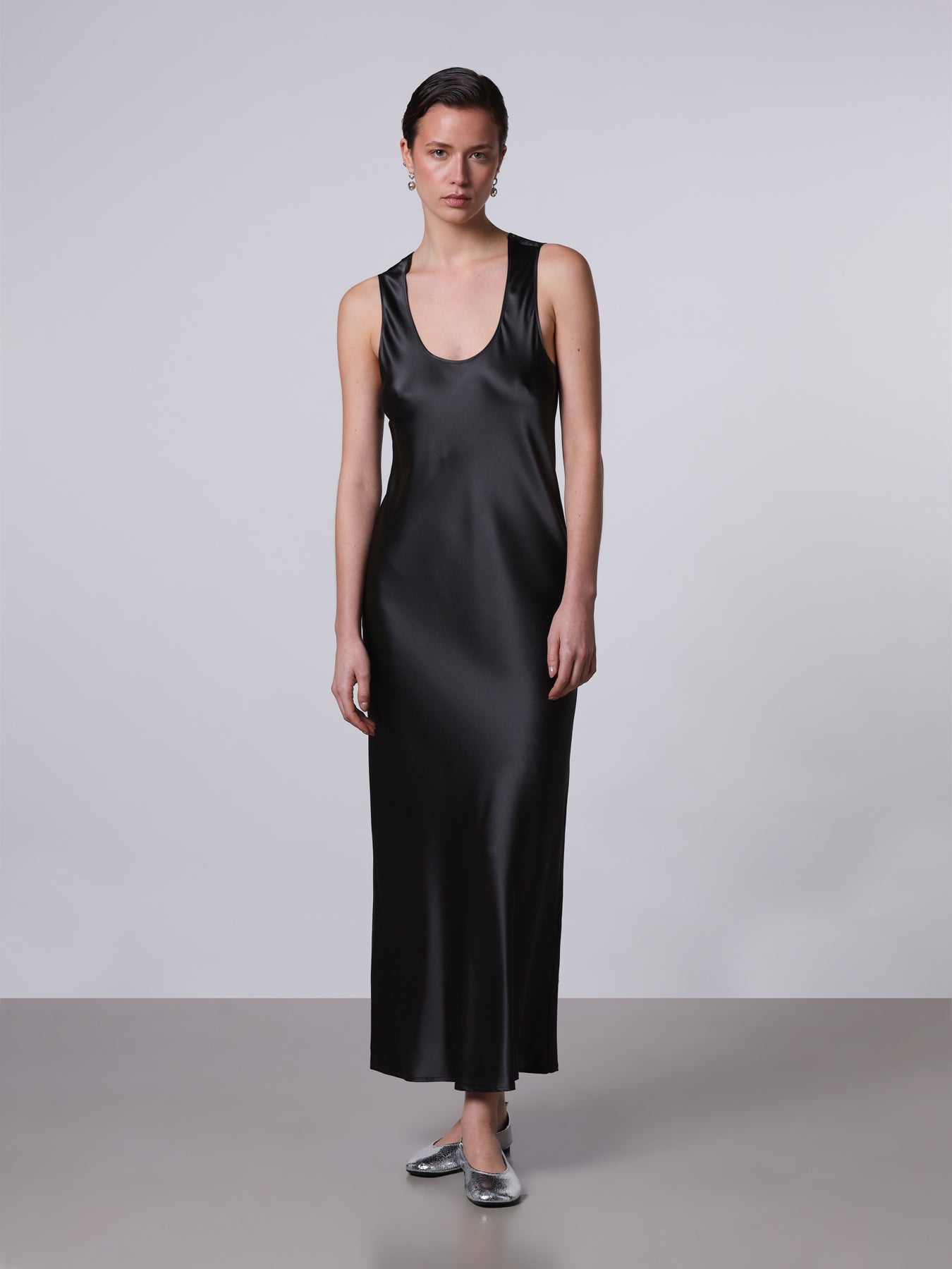 Silk slipdress