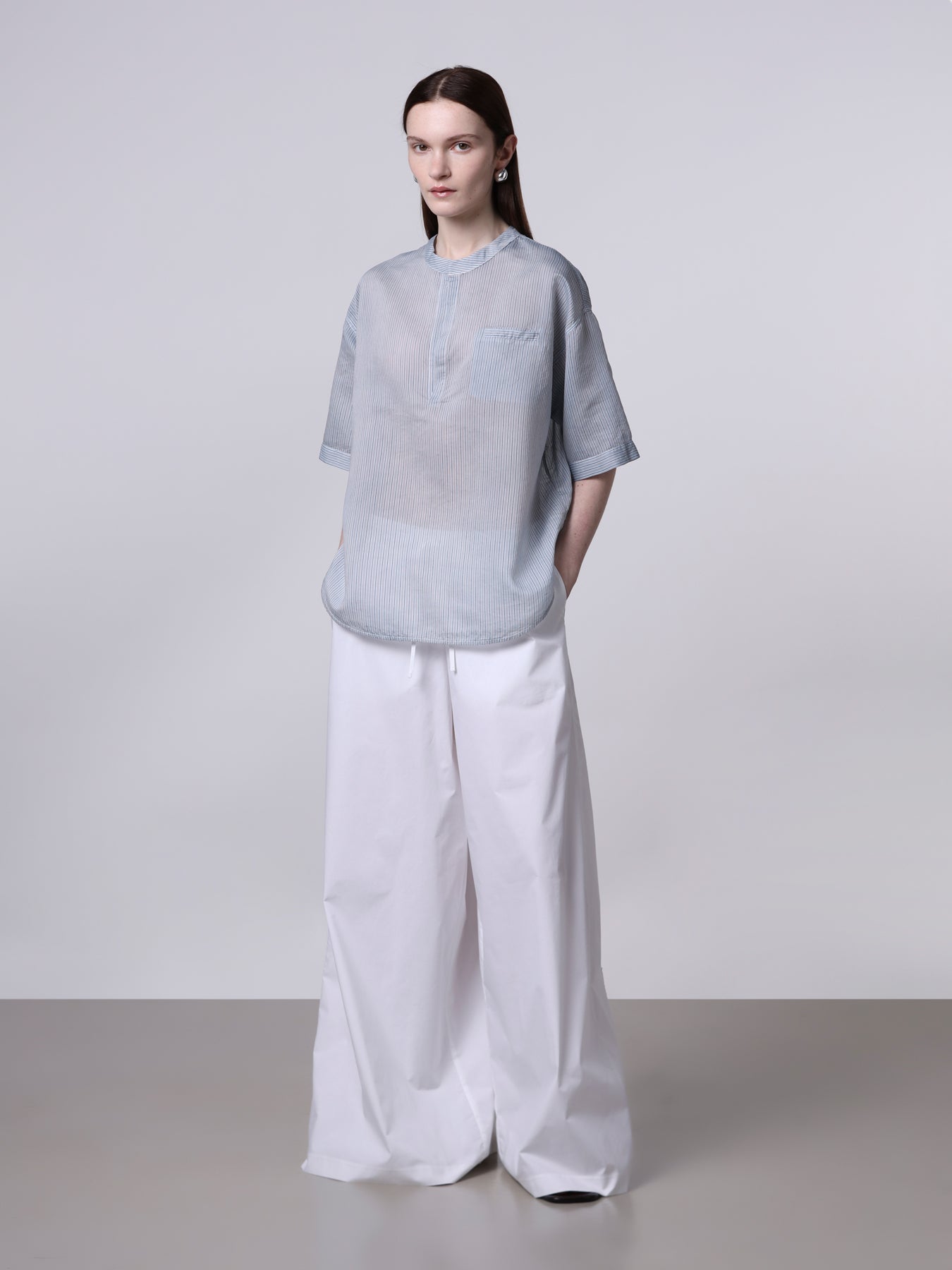 Wide blouse