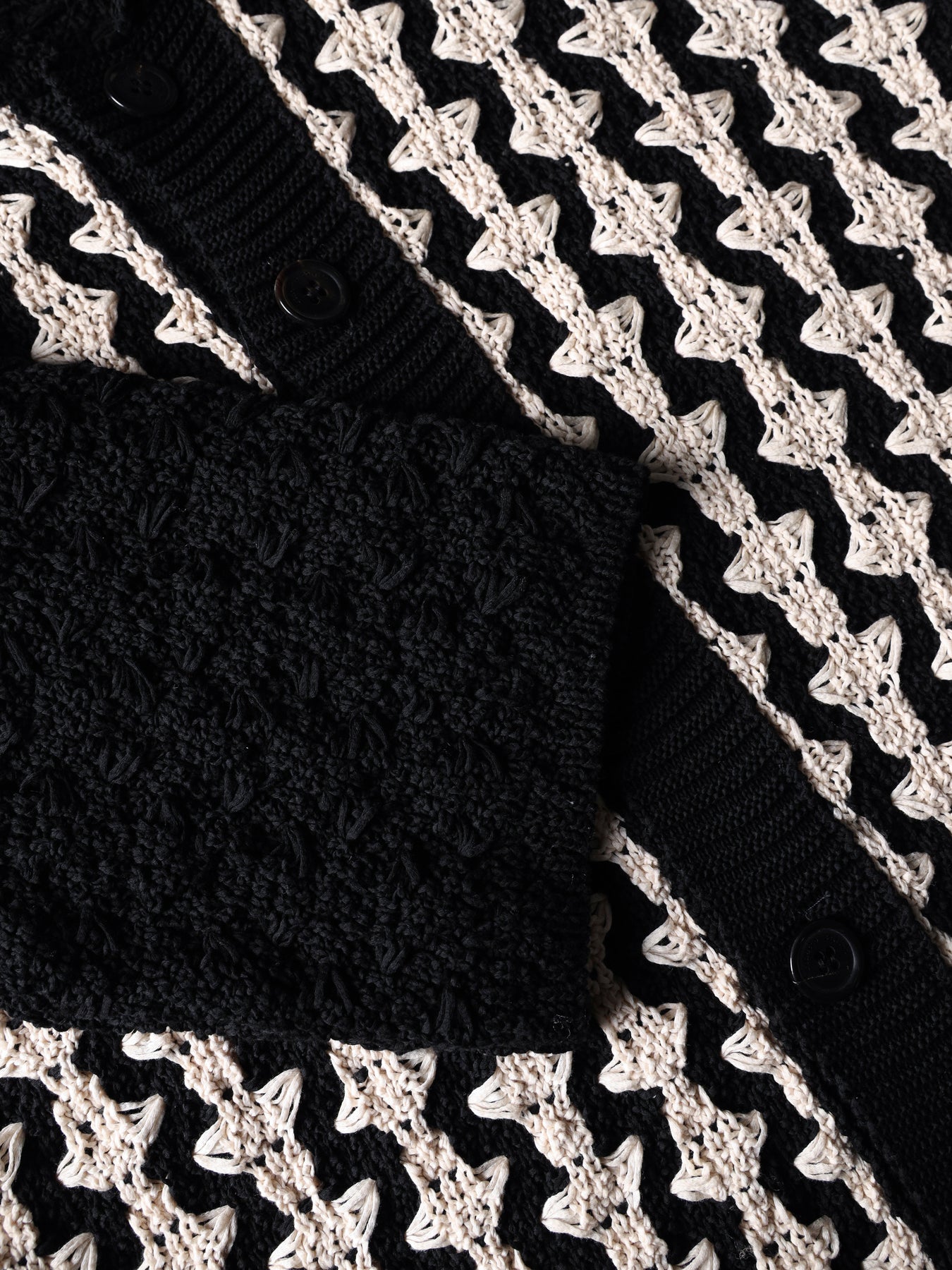Bicolor jacquard shirt