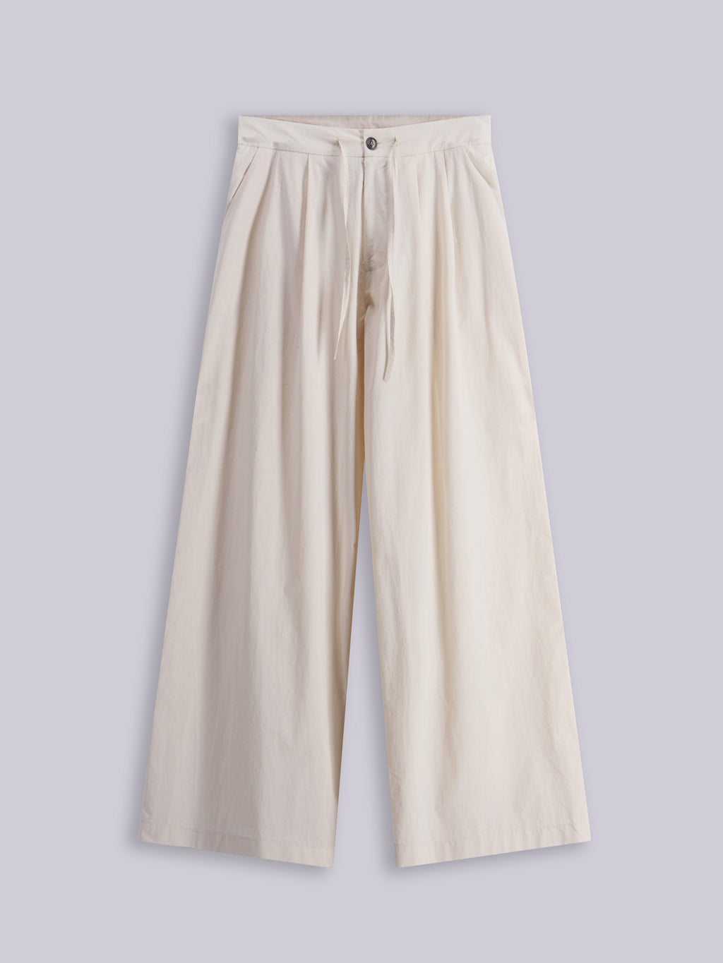 Wide-Leg trousers with pinces