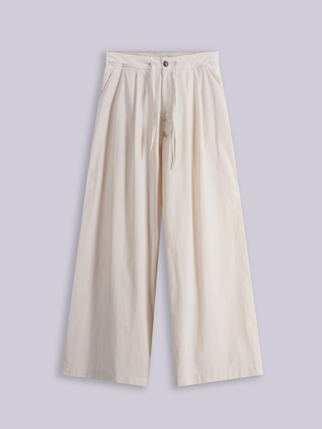 Wide-Leg trousers with pinces
